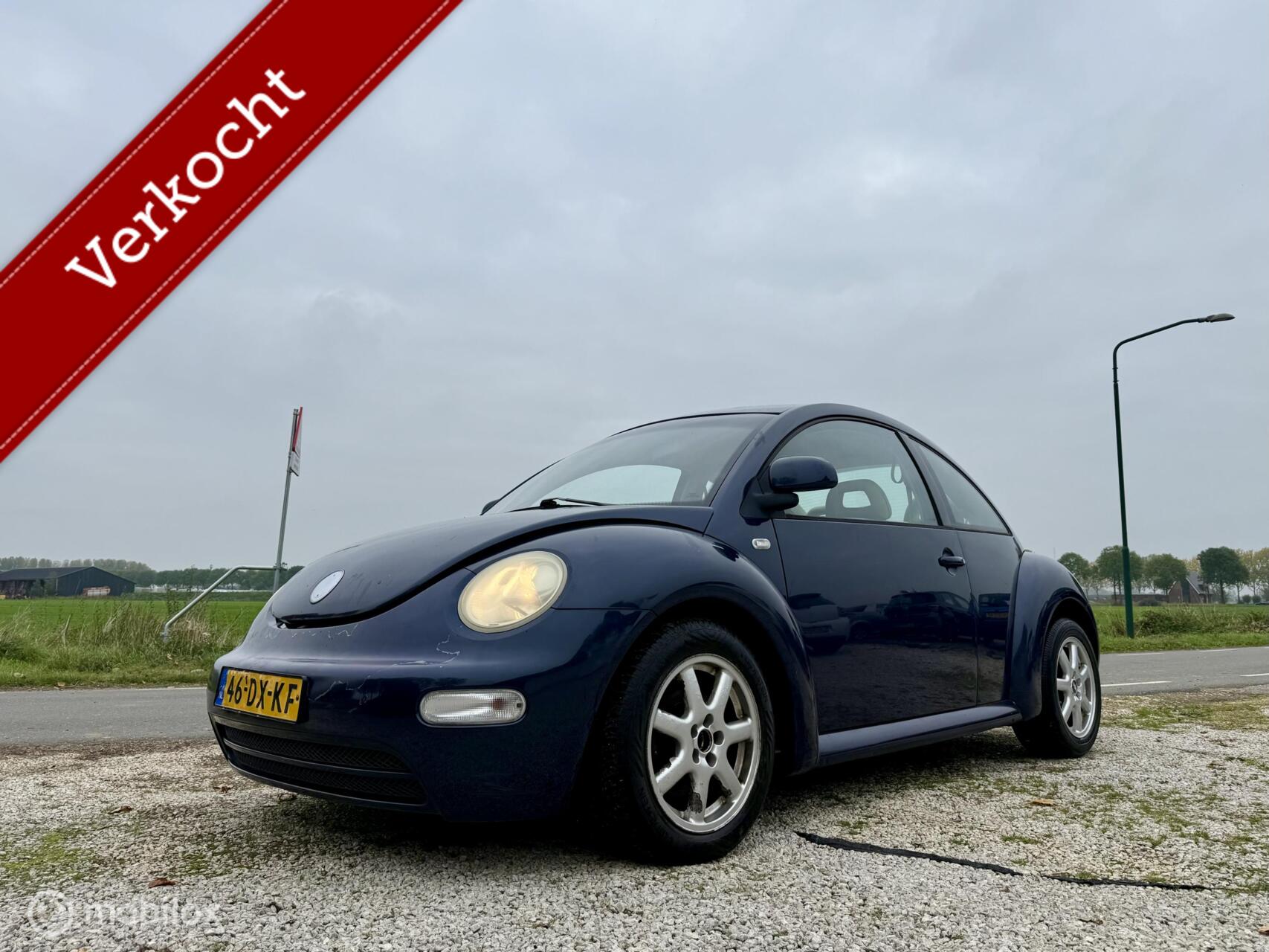 Volkswagen New Beetle 2.0, 139000 km, APK Okt 2026, Airco 2000 - voorkant