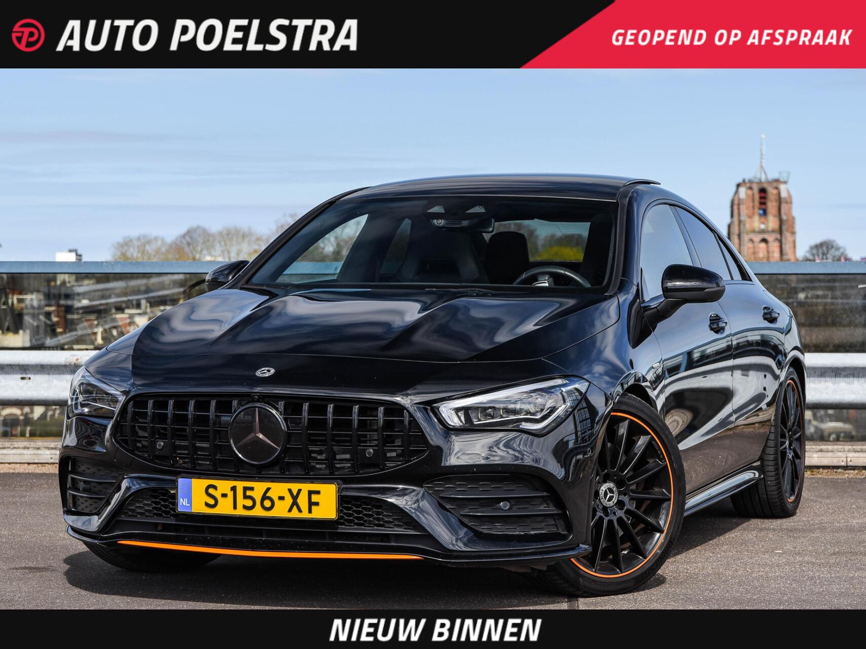Mercedes-Benz Cla 250 4Matic 250 4MATIC Premium Plus | Edition 1 AMG | Panoramadak | Distronic | Sfeerverlichting | Multibeam LED | Rondomzicht Camera | Widescreen | Keyless | 19" 2019 - voorkant