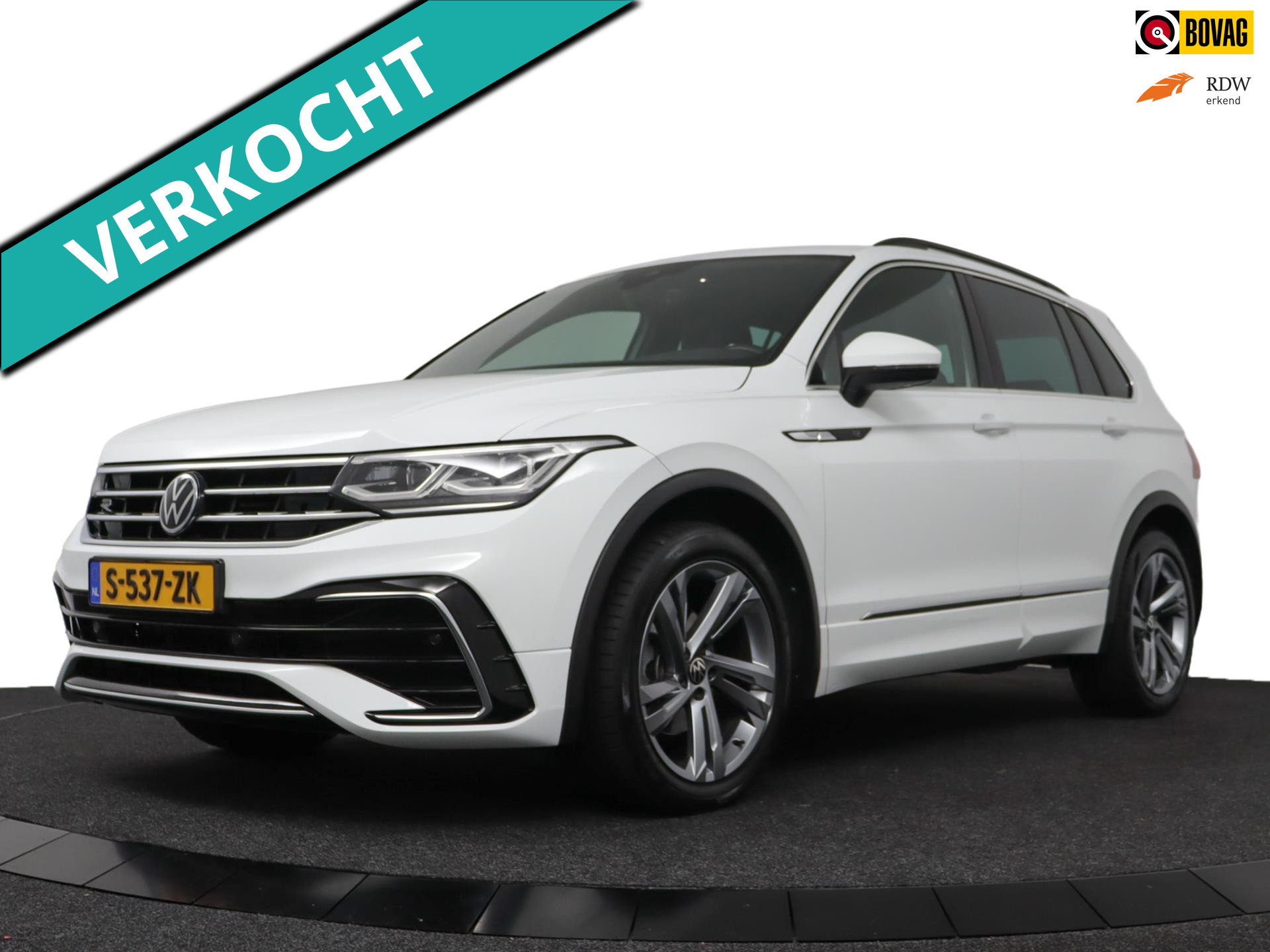 Volkswagen Tiguan 1.5 TSI R-Line Business+ - VC/Trekhaak Elekt./Winterpakket/LED 2022 - voorkant