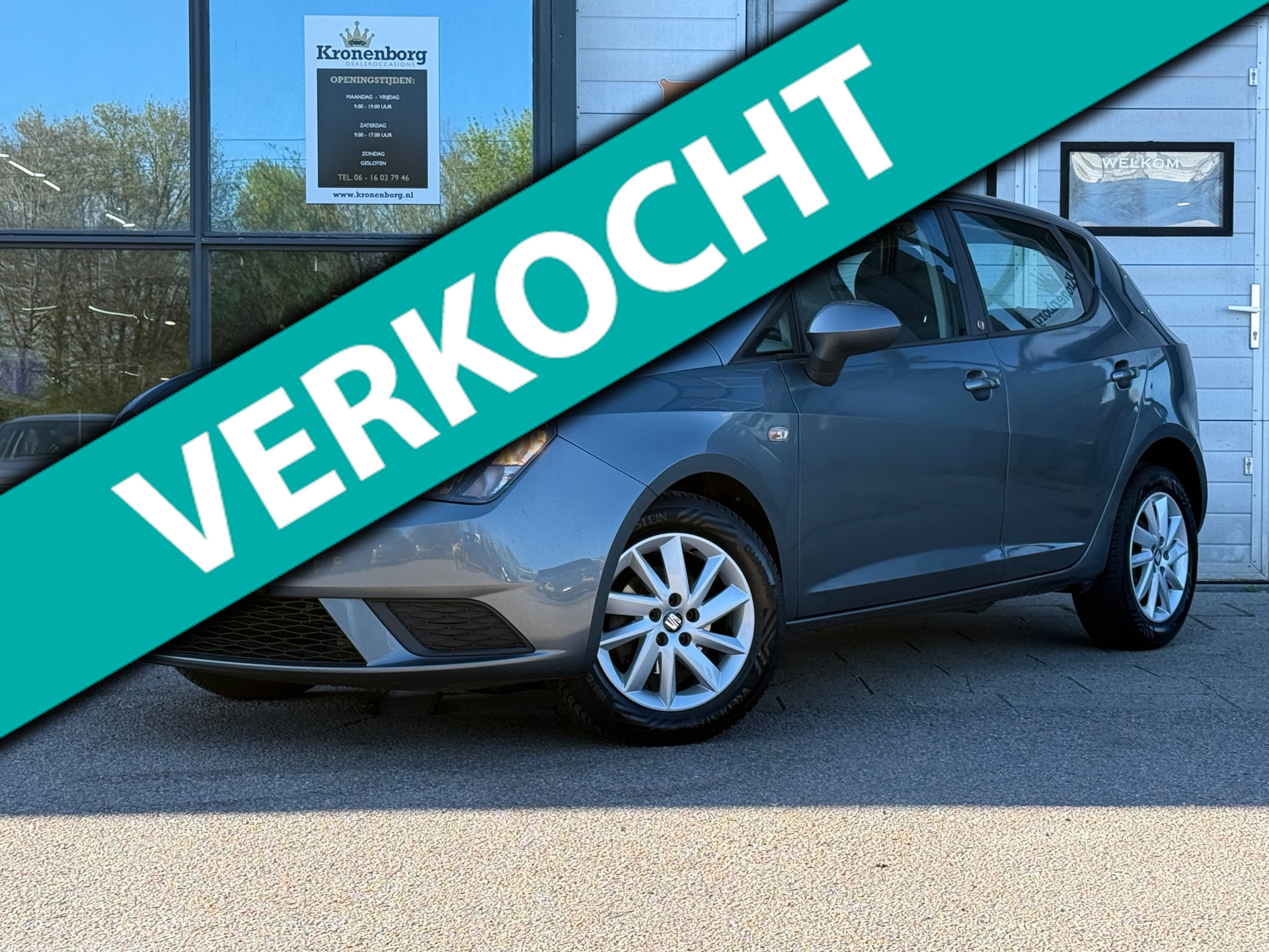 Seat Ibiza 1.0 Reference| NAP| APK| AIRCO 2017 - voorkant
