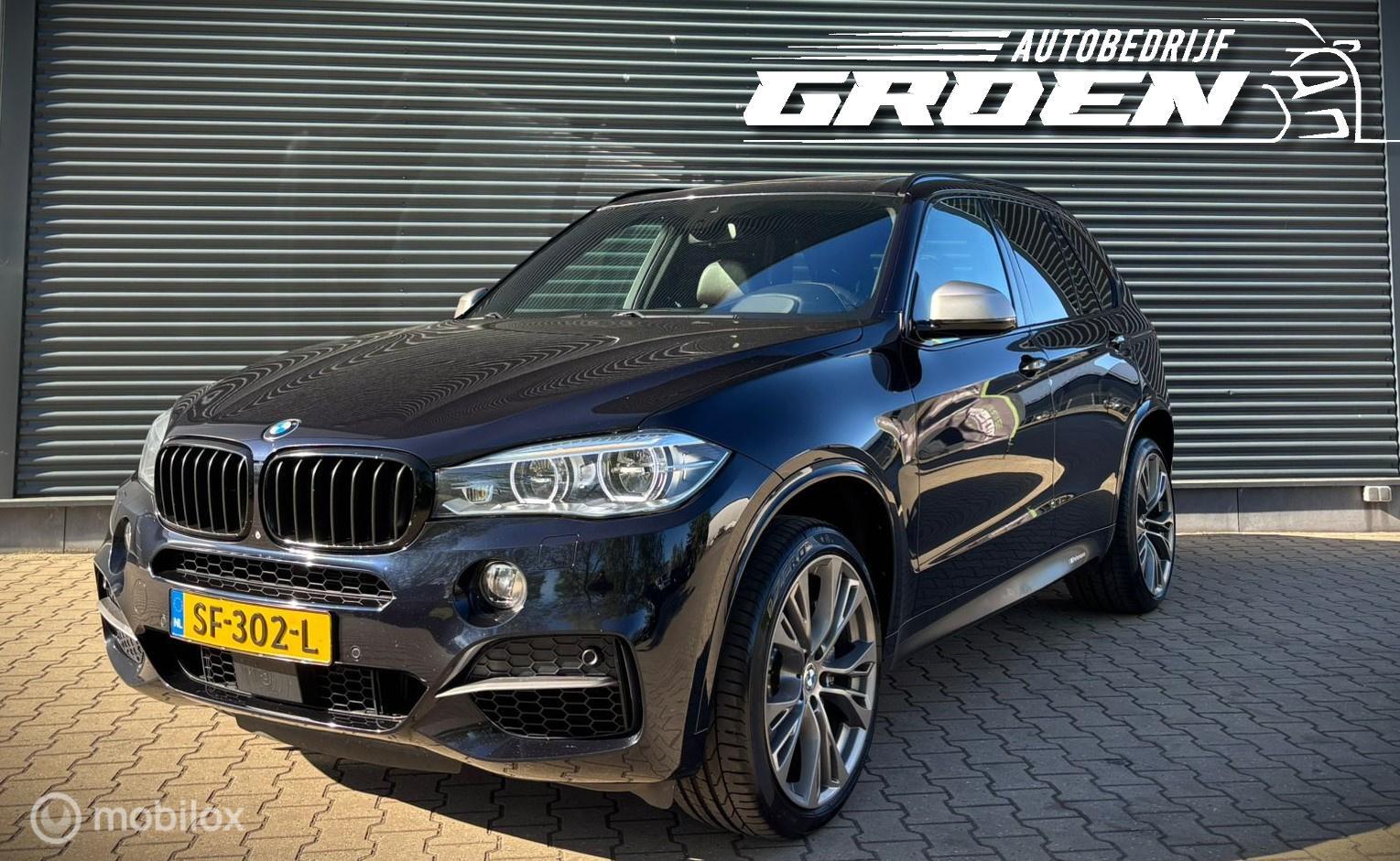 BMW X5 M50d M50D X Drive AUT|Pano|Headup|360CAM|H/K|BOMVOLL 2016 - voorkant