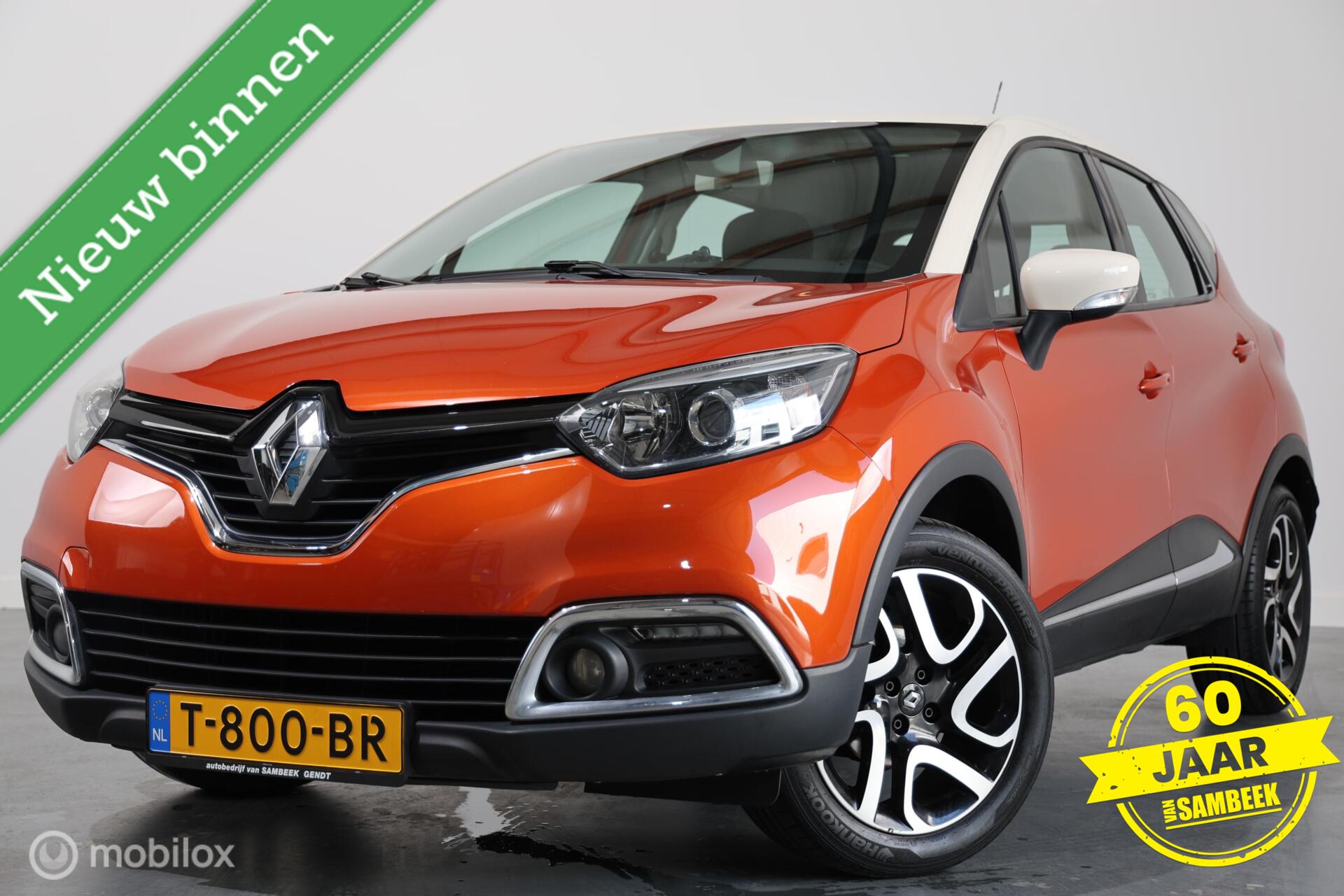 Renault Captur 0.9 TCe Authentique - Stoelverwarming - Cruise - Navi 2013 - voorkant