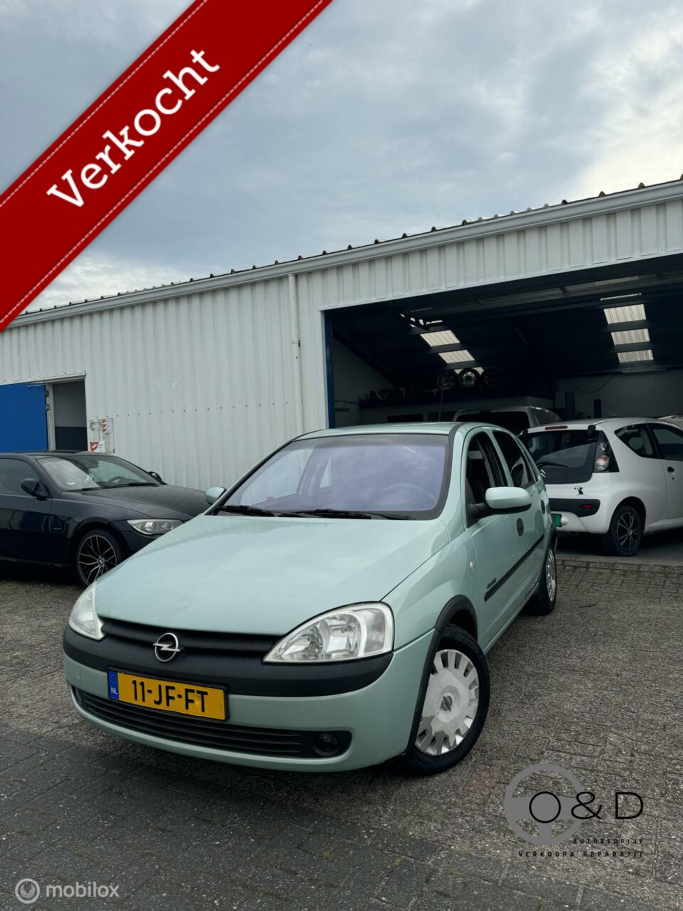 Opel Corsa 1.2-16V Comfort | Airco | Nieuwe APK | 5 Deurs 2002 - voorkant