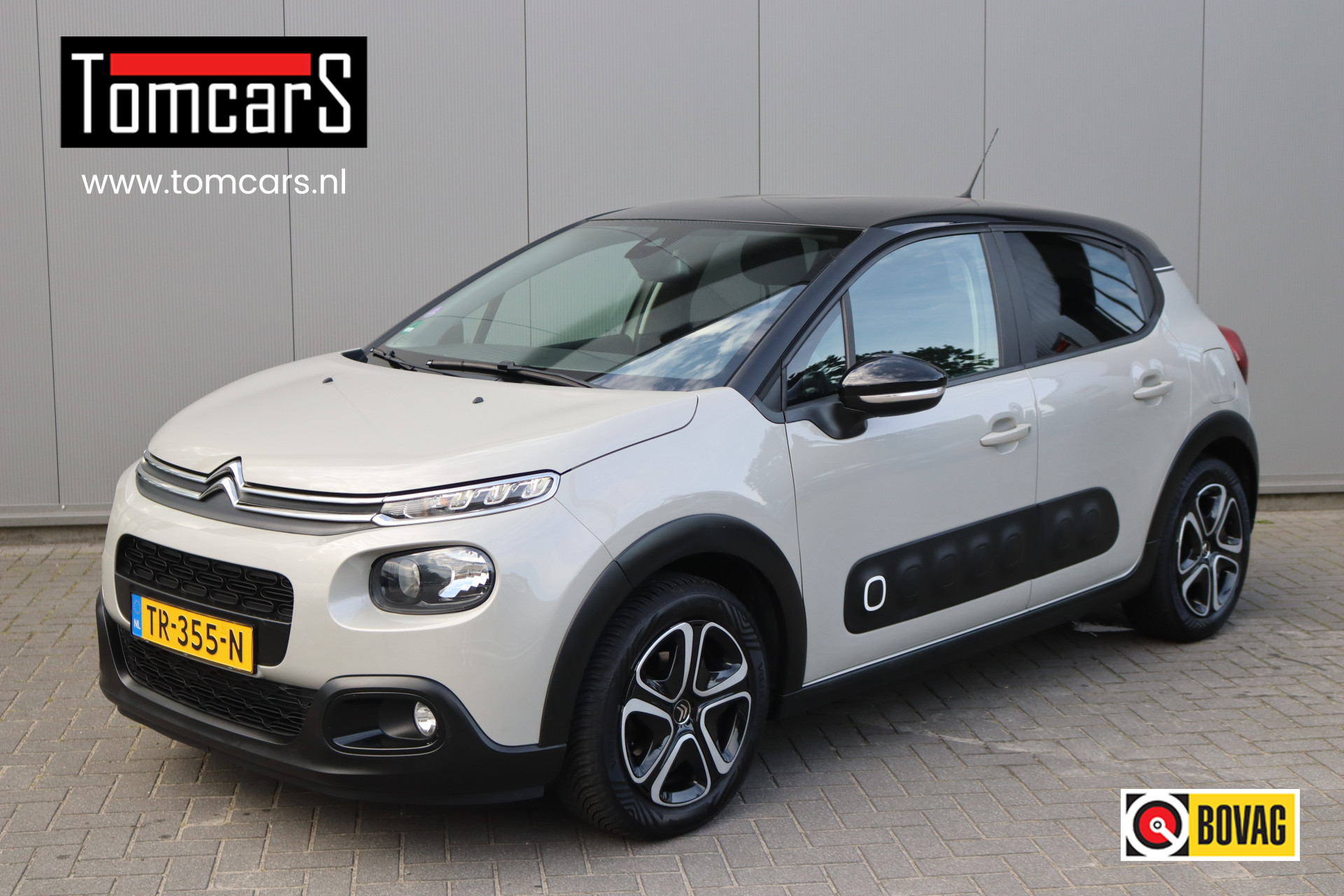 Citroen C3 1.2 PureT. 83PK Feel Edition Trekhaak/Carplay-android 2018 - voorkant