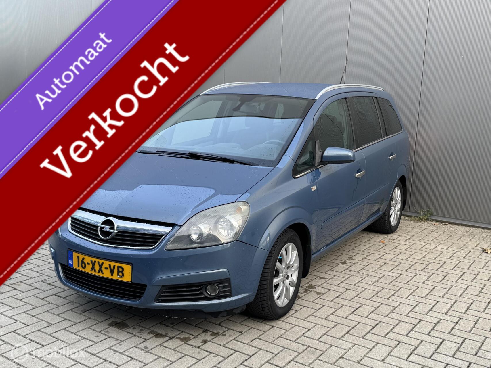 Opel Zafira 2.2 Cosmo,7PERS, AUTOMAAT, APK, NAP, Cruise Cont 2007 - voorkant