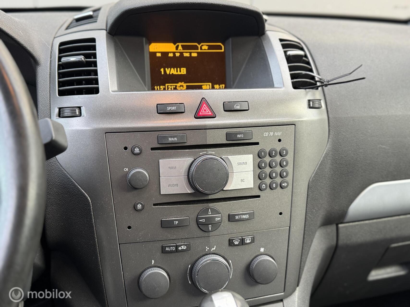 Foto van Opel Zafira