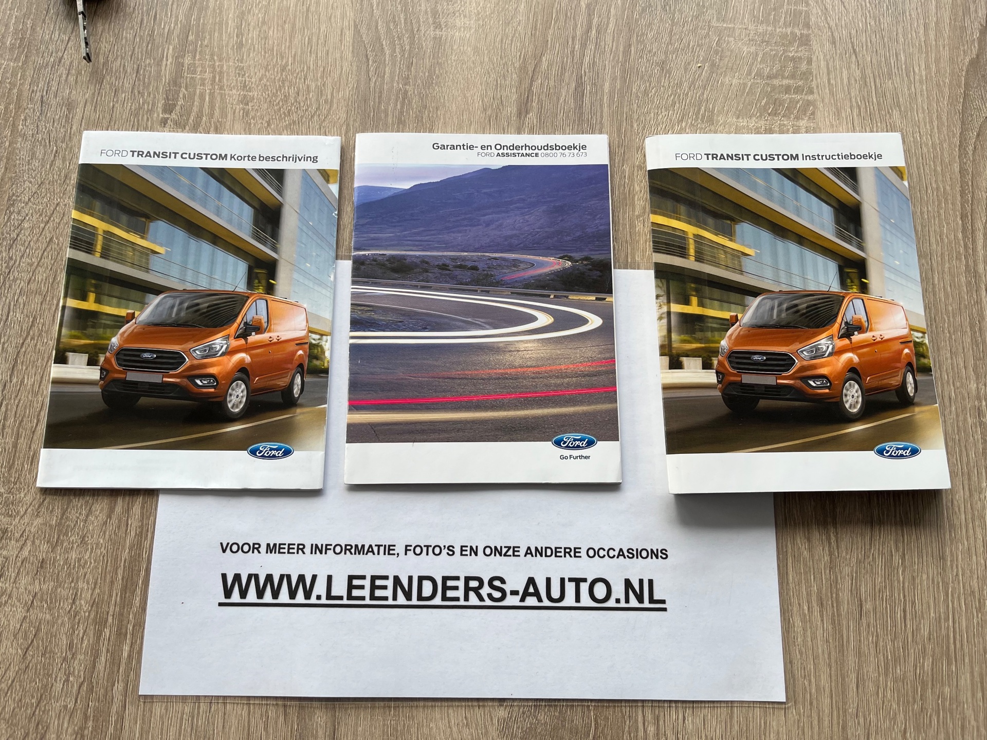 Foto van Ford Transit Custom