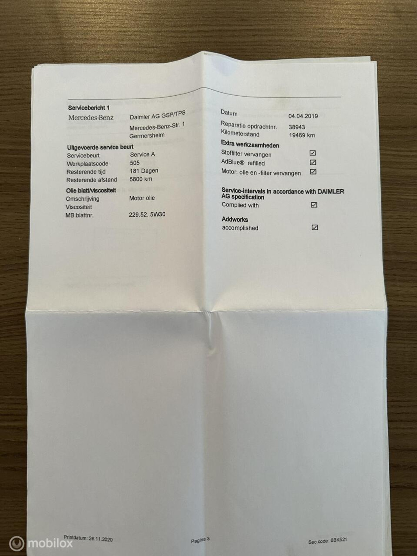 Foto van Mercedes-Benz GLS 350 D 4Matic