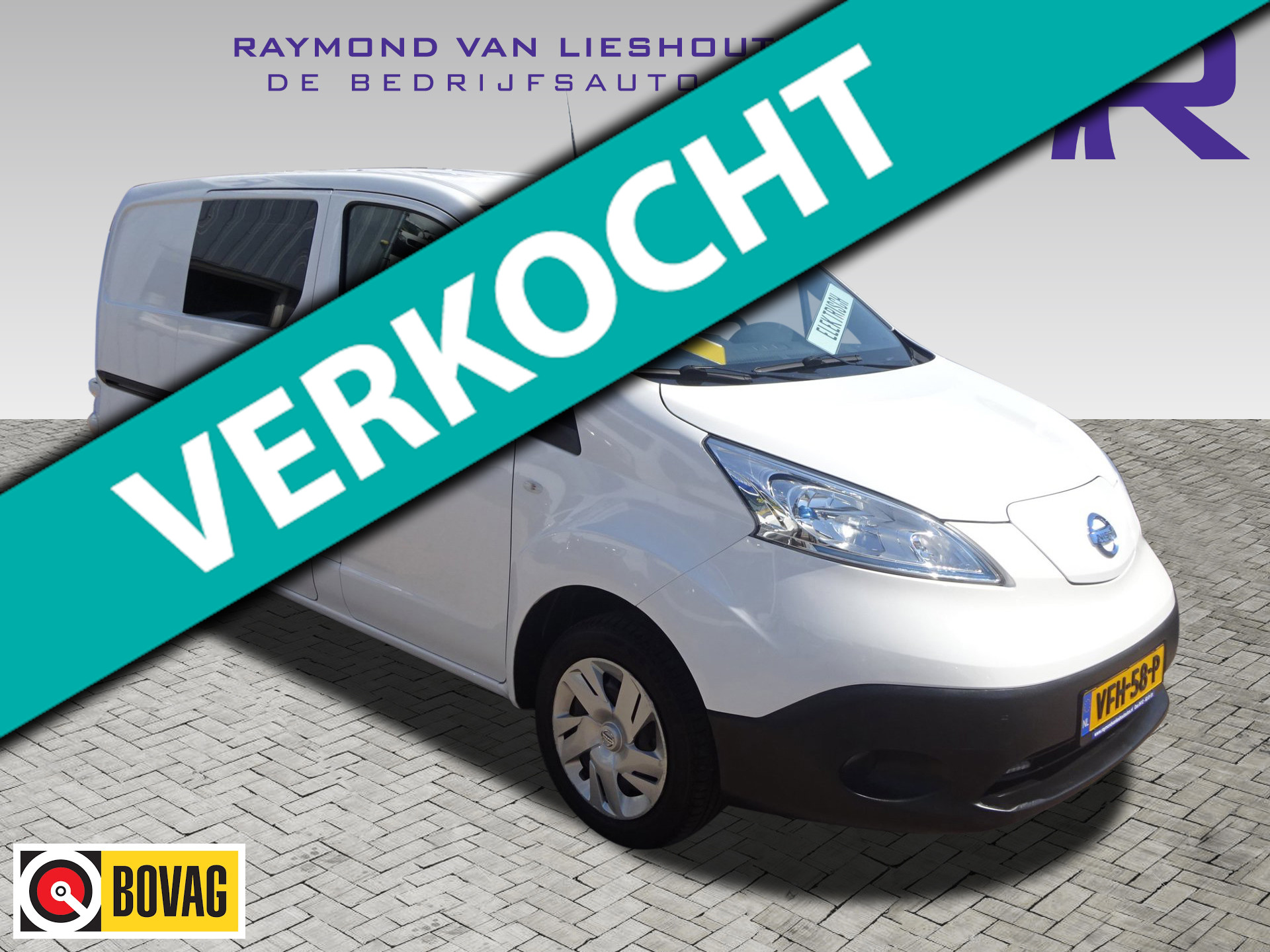 Nissan Nissan E-nv200 Business 40 kWh 2.ZERO S.O.H 90% ( Grotere accu ) AIRCO NAVIGATIE 2020 - voorkant