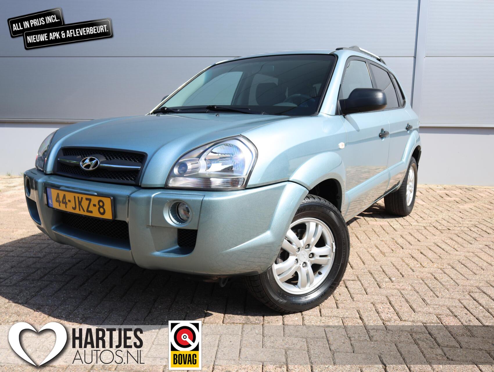 Hyundai Tucson 2.0i Dynamic(Vol Opties) Airco PDC Cruisecont 2009 - voorkant