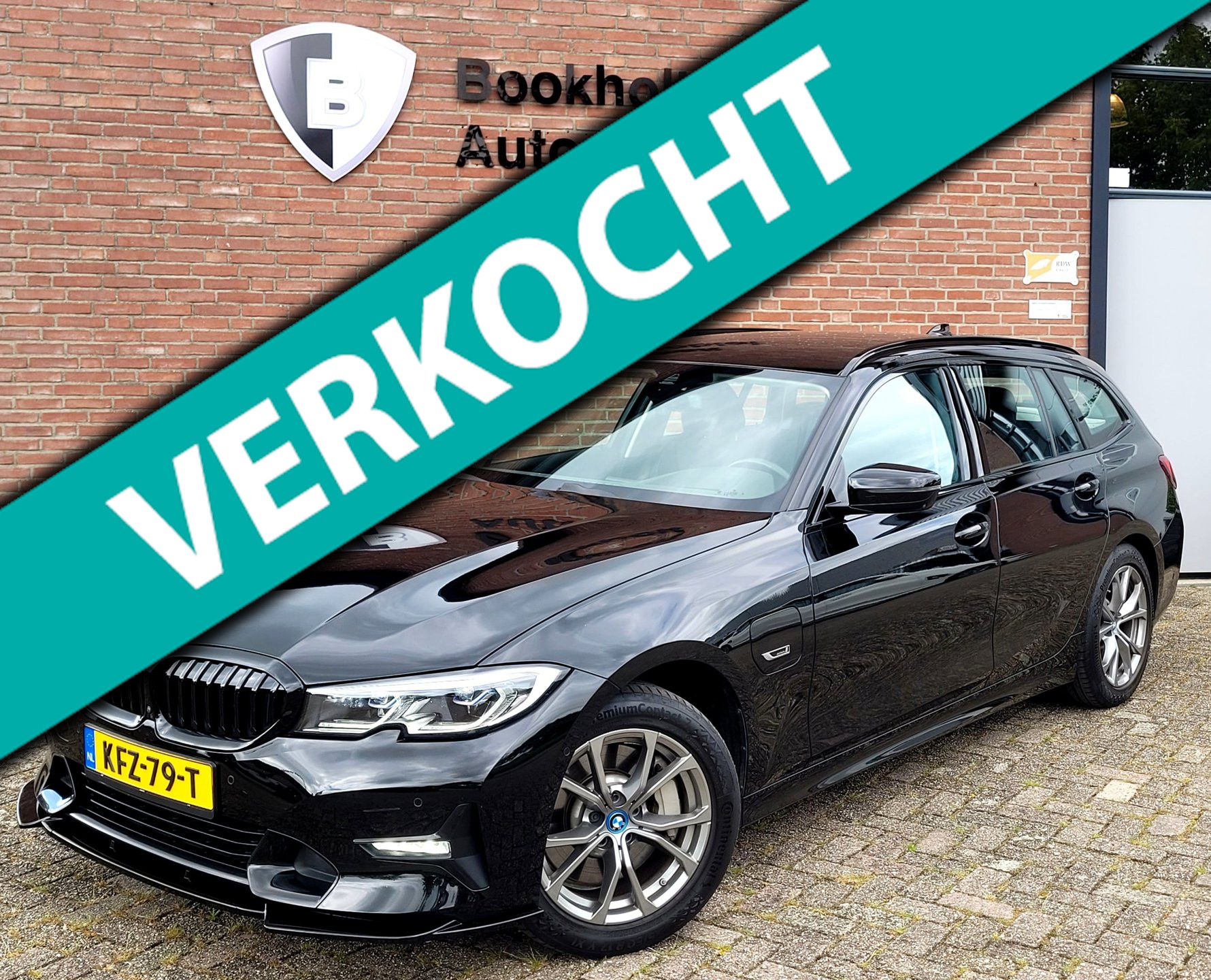 BMW 330e xDrive Sport - 360-cam, HUD, Laser, Drive Assist, Keyless 2022 - voorkant