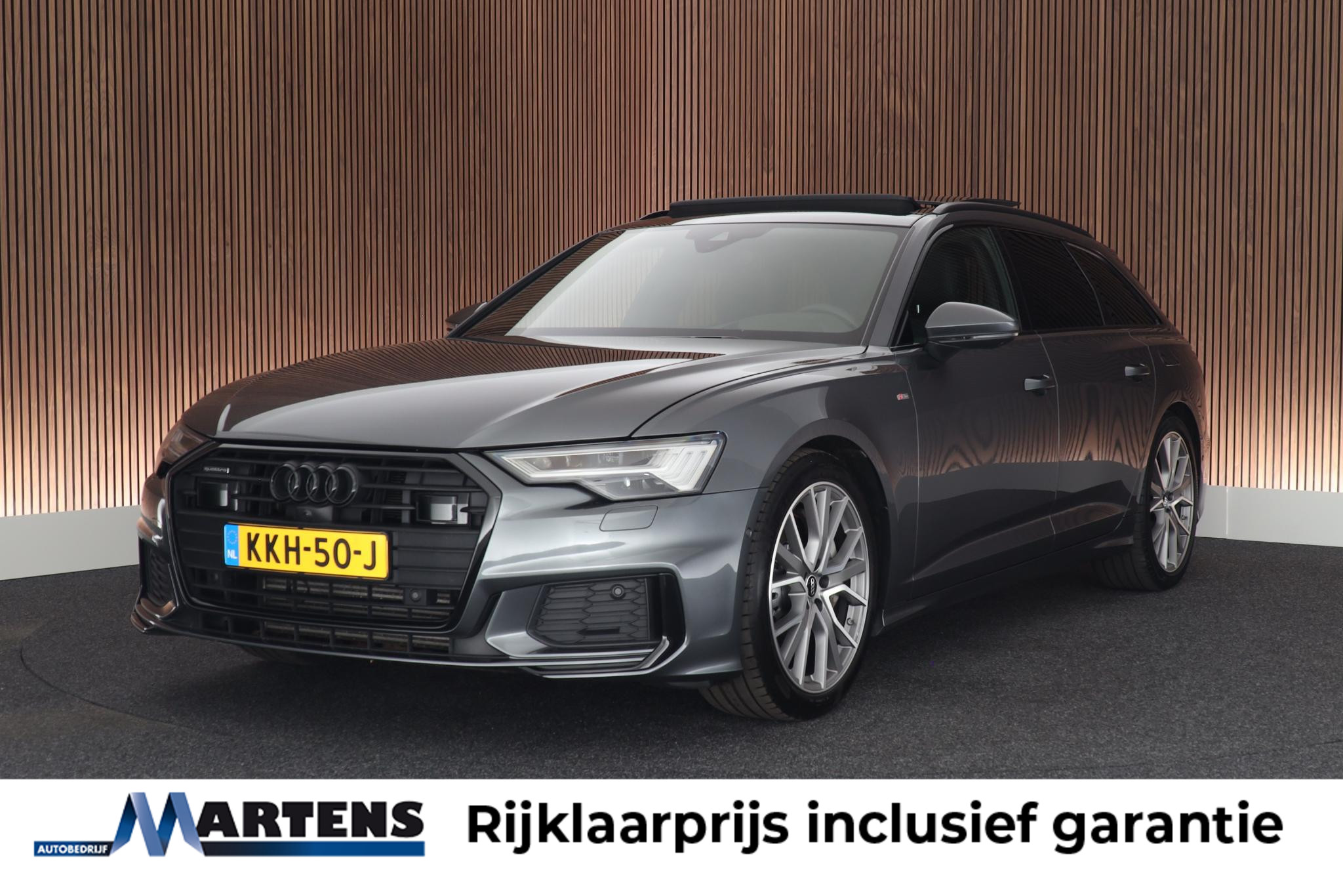 Audi A6 Avant 50 TFSI E 50 TFSIe 299pk quattro S edition 2022 - voorkant