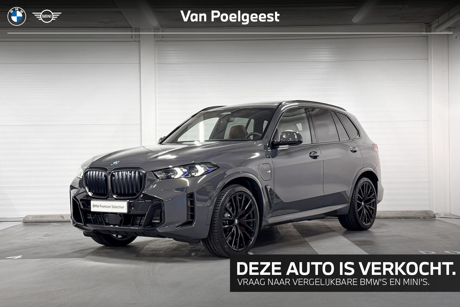 BMW X5 xDrive50e 2025 - voorkant