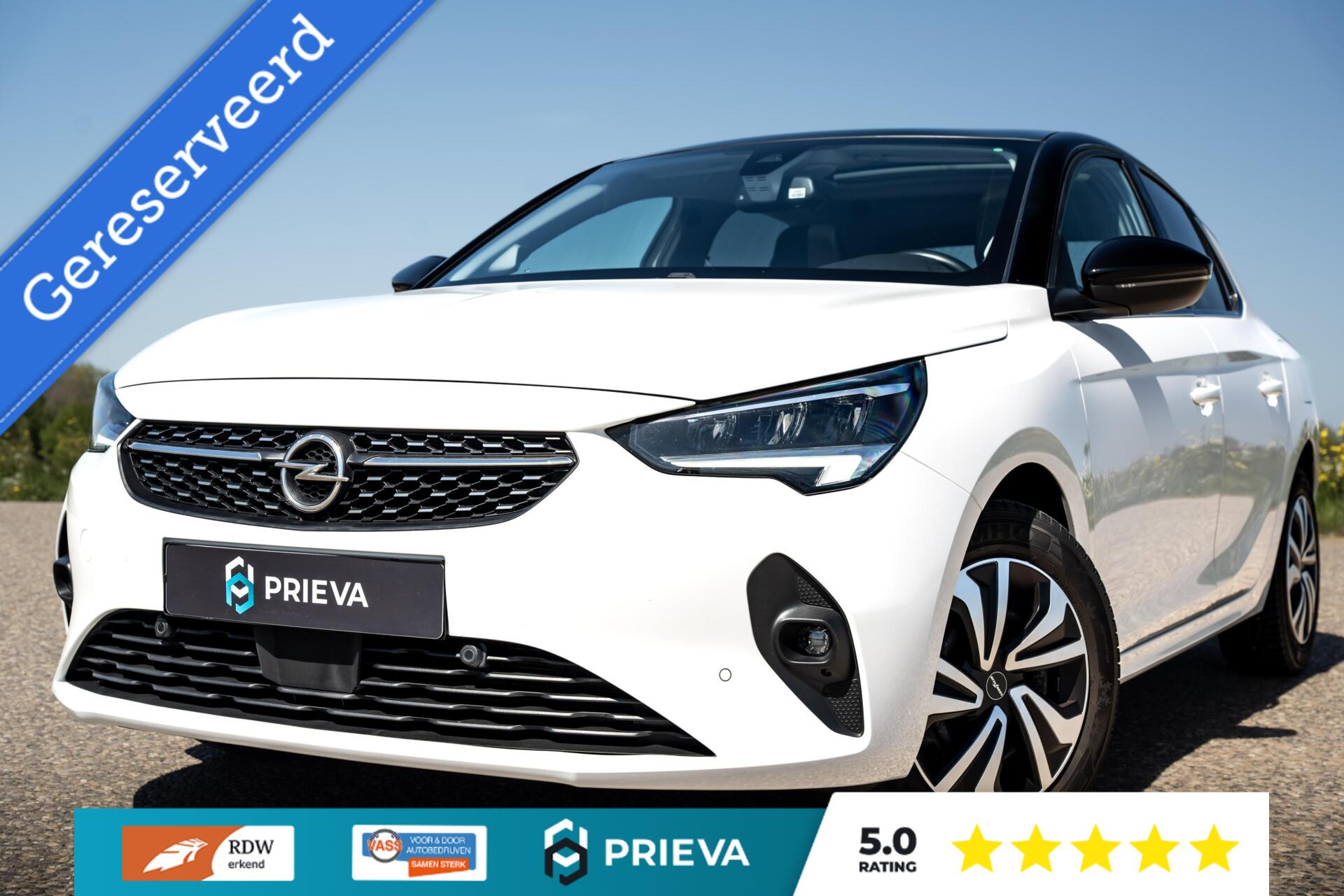 Opel Corsa 1.2 PureTech Sport *PANO*STOELVERW*APPLE/ANDROID* 2021 - voorkant