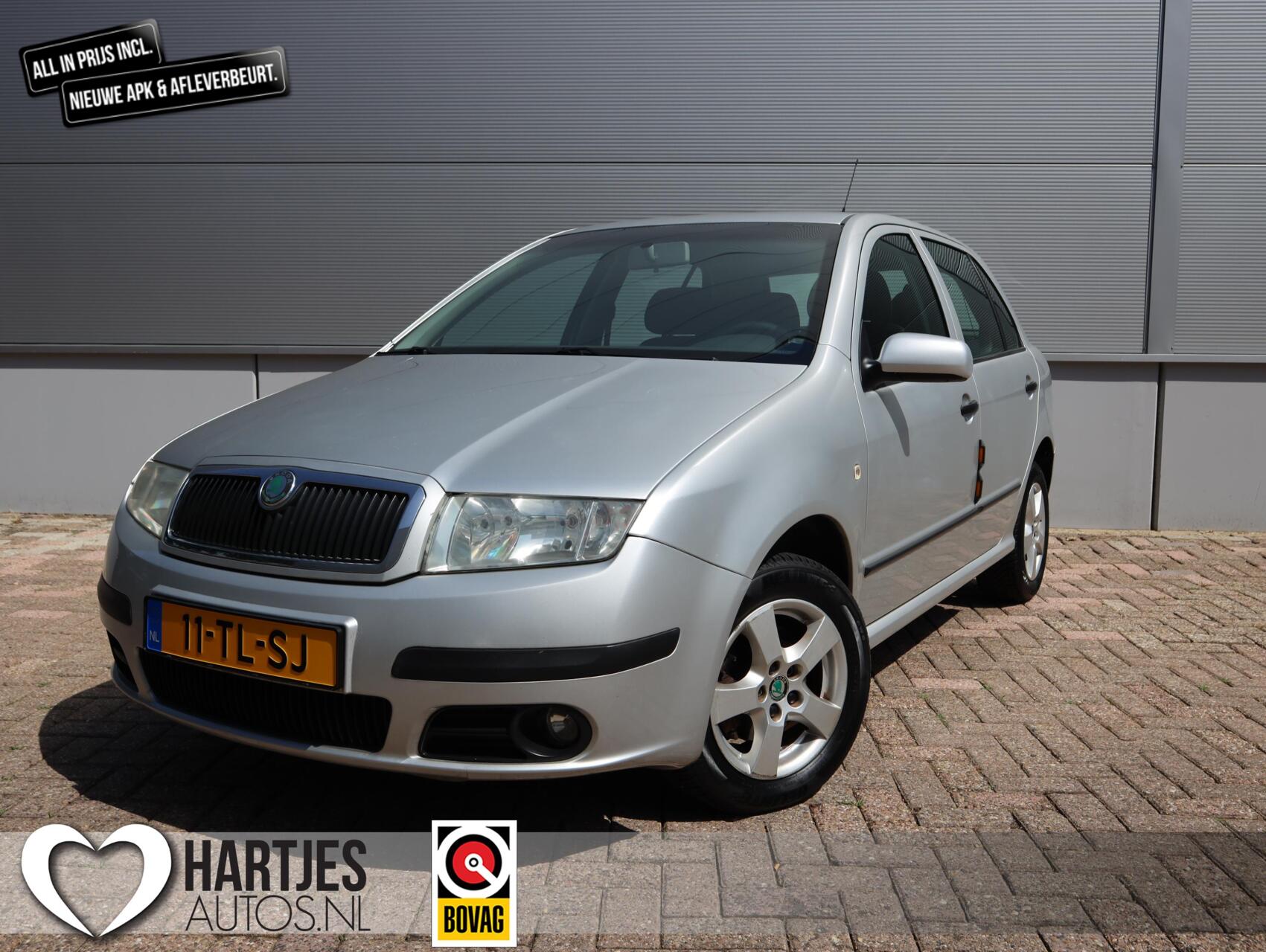 Skoda Fabia 1.4-16V (Vol Opties) Automaat 100% onderhouden 2006 - voorkant