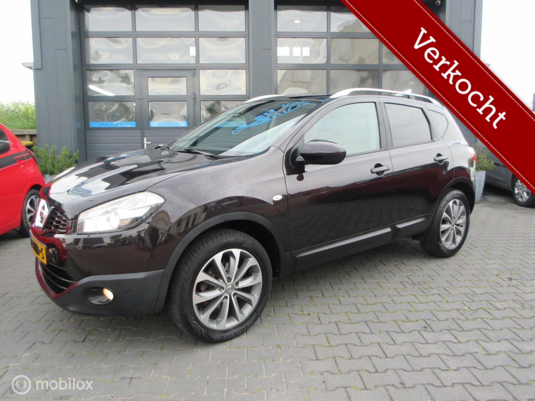 Nissan Nissan Qashqai 2.0 Tekna 183dkm Leer Camera Panodak Trekhaak 2010 - voorkant