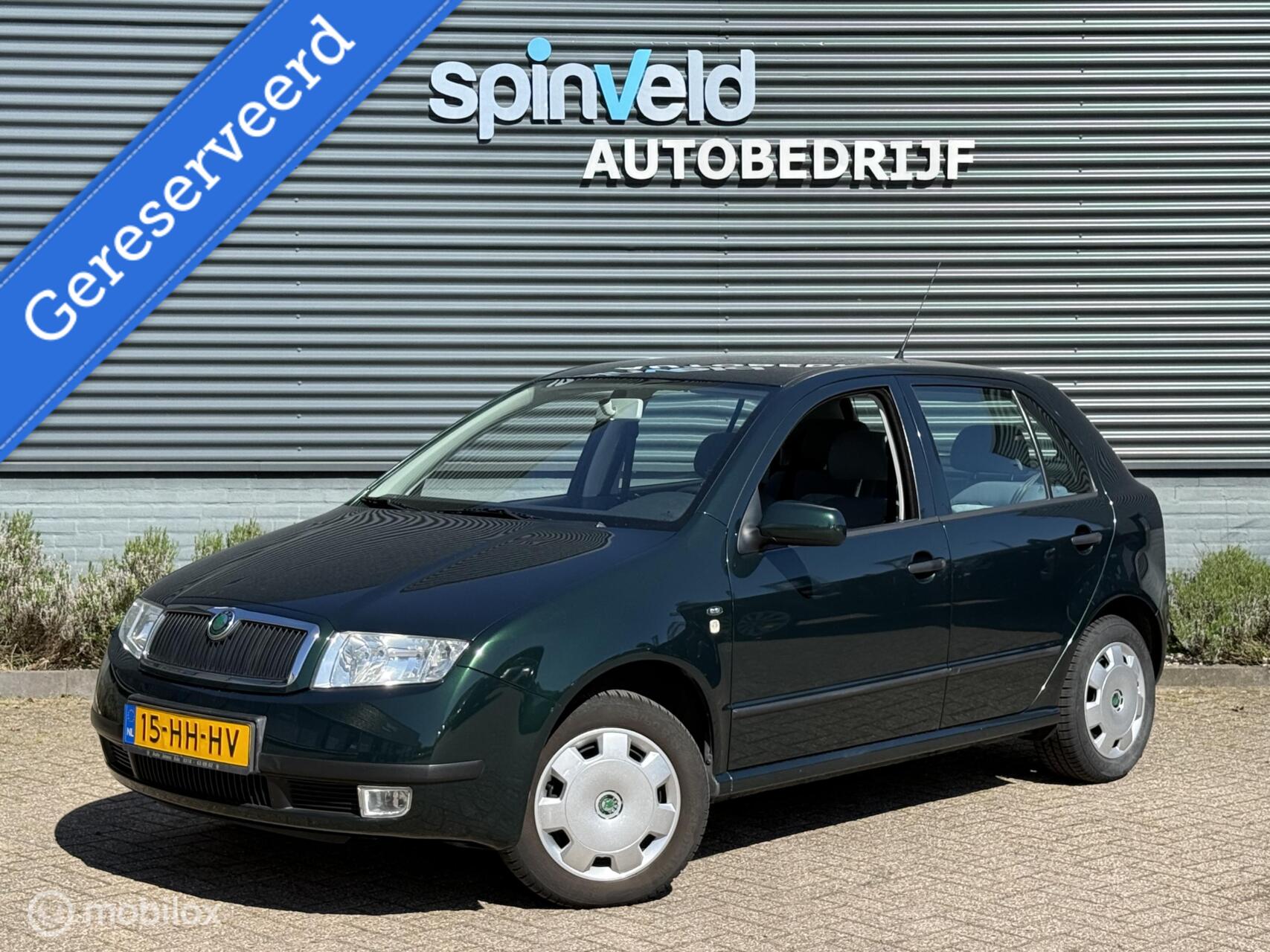 Skoda Fabia 1.4-16V Comfort - Automaat - Airco - 2001 - voorkant
