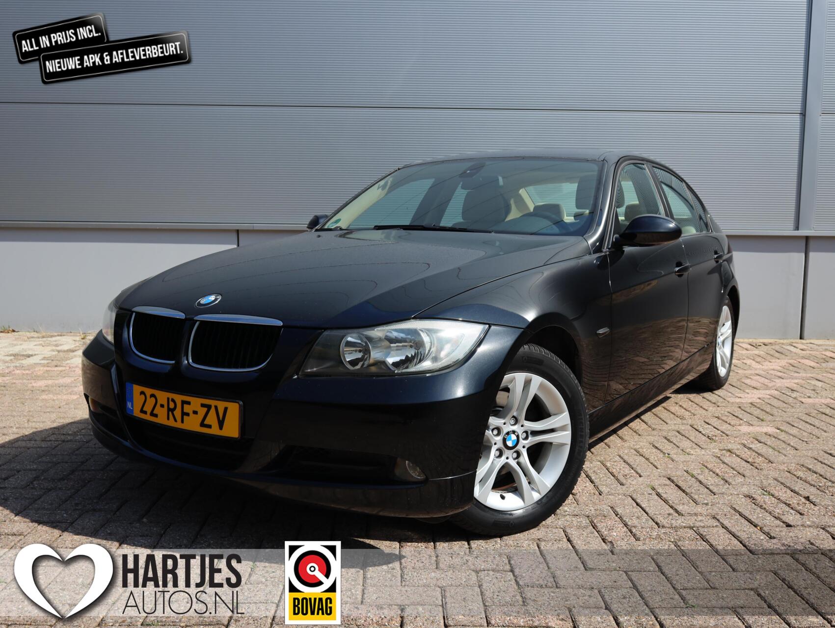 BMW 3er Reihe 318i Special Edition (Vol Opties) Airco Trekhaak 2005 - voorkant