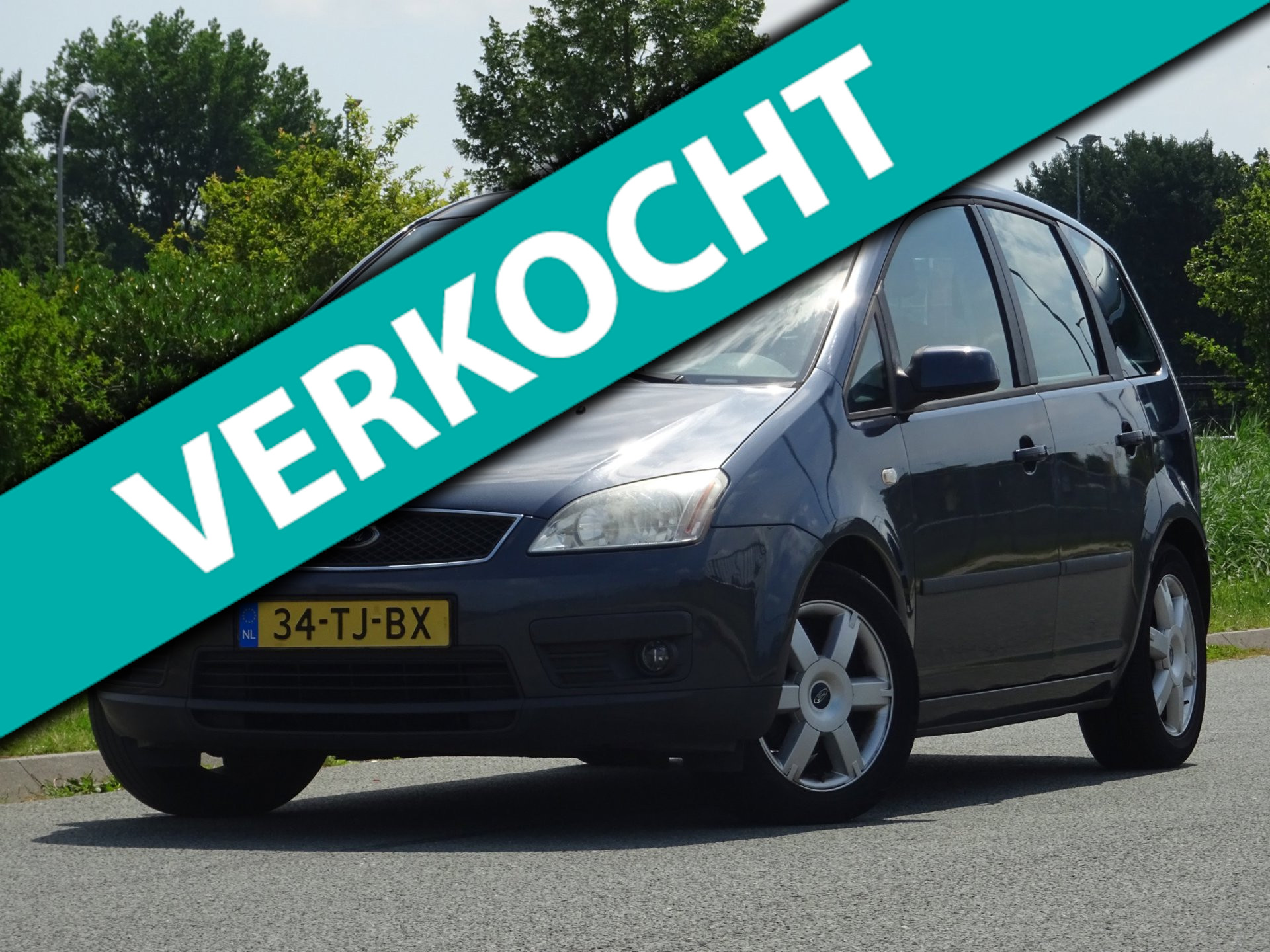 Ford Focus C-max 1.6-16V Futura NAP/AIRCO/CRUISE/APK 2006 - voorkant