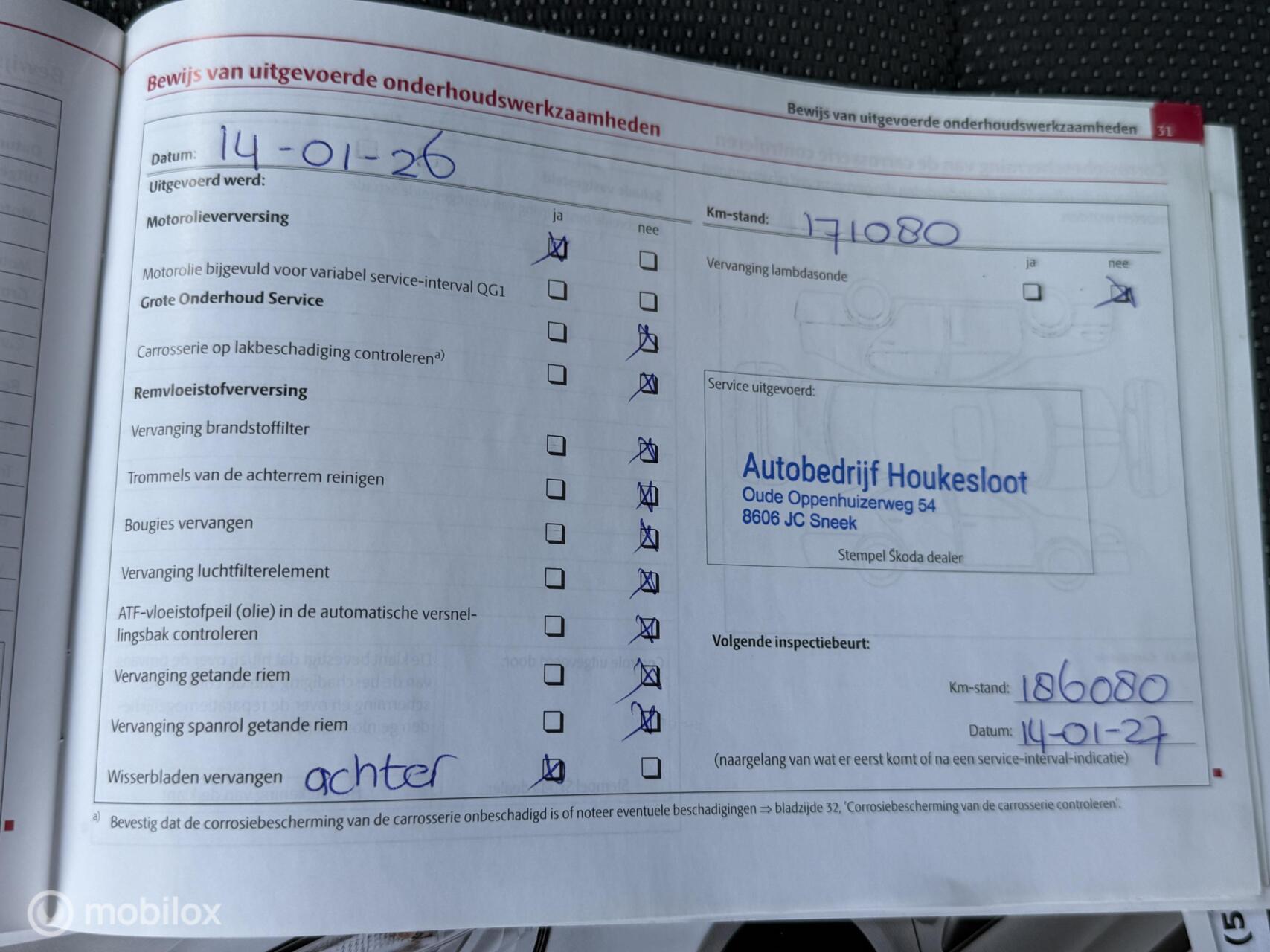 Foto van Skoda Fabia
