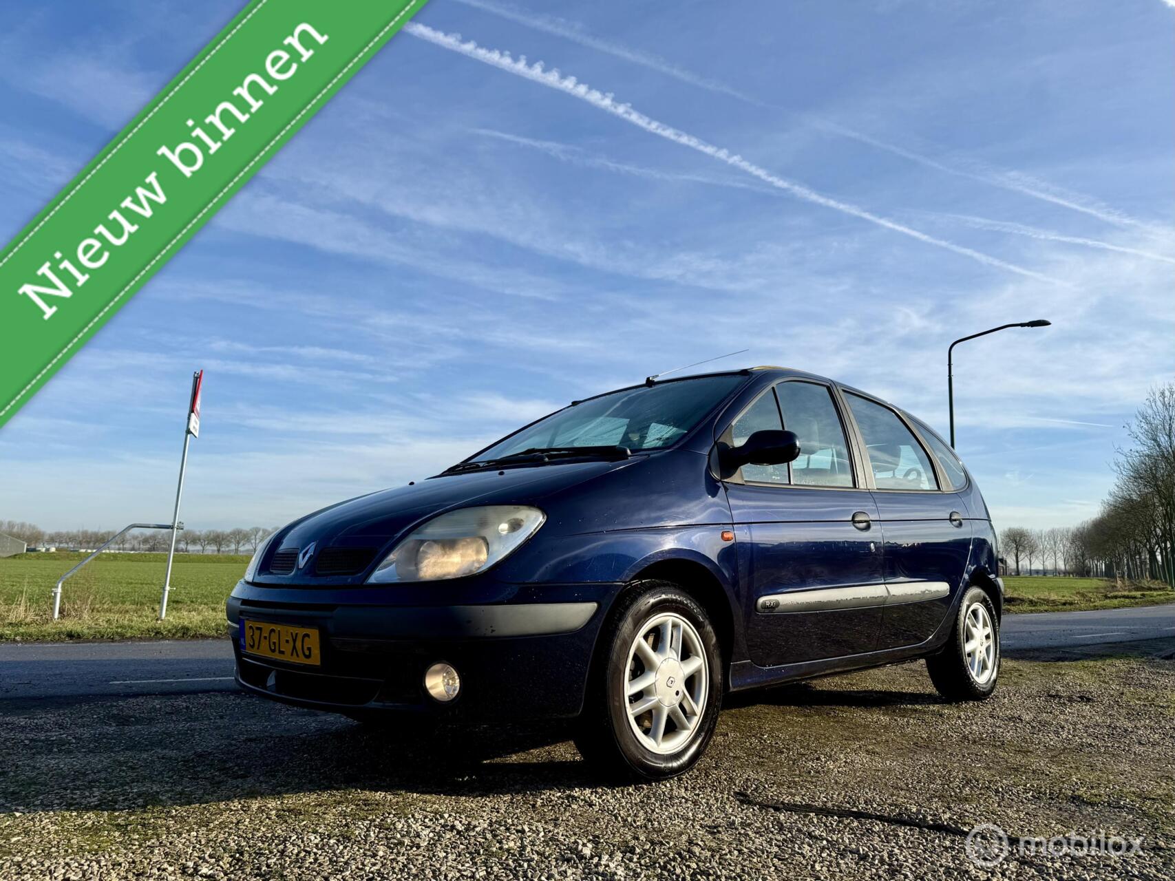 Renault Megane Scenic 2.0-16V RXI, BJ 2001, Airco, APK Dec 2026 2001 - voorkant