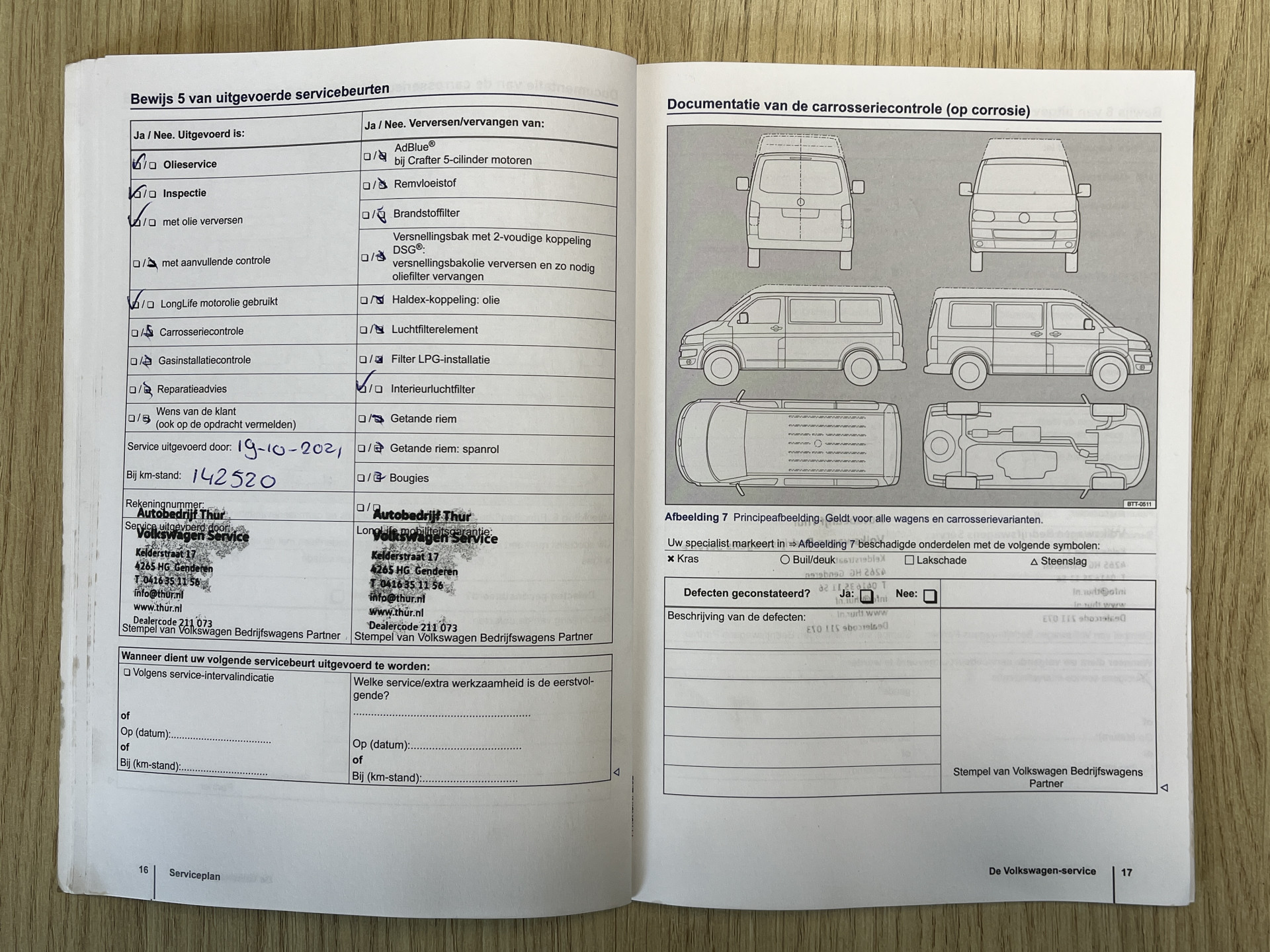 Foto van Volkswagen Kombi