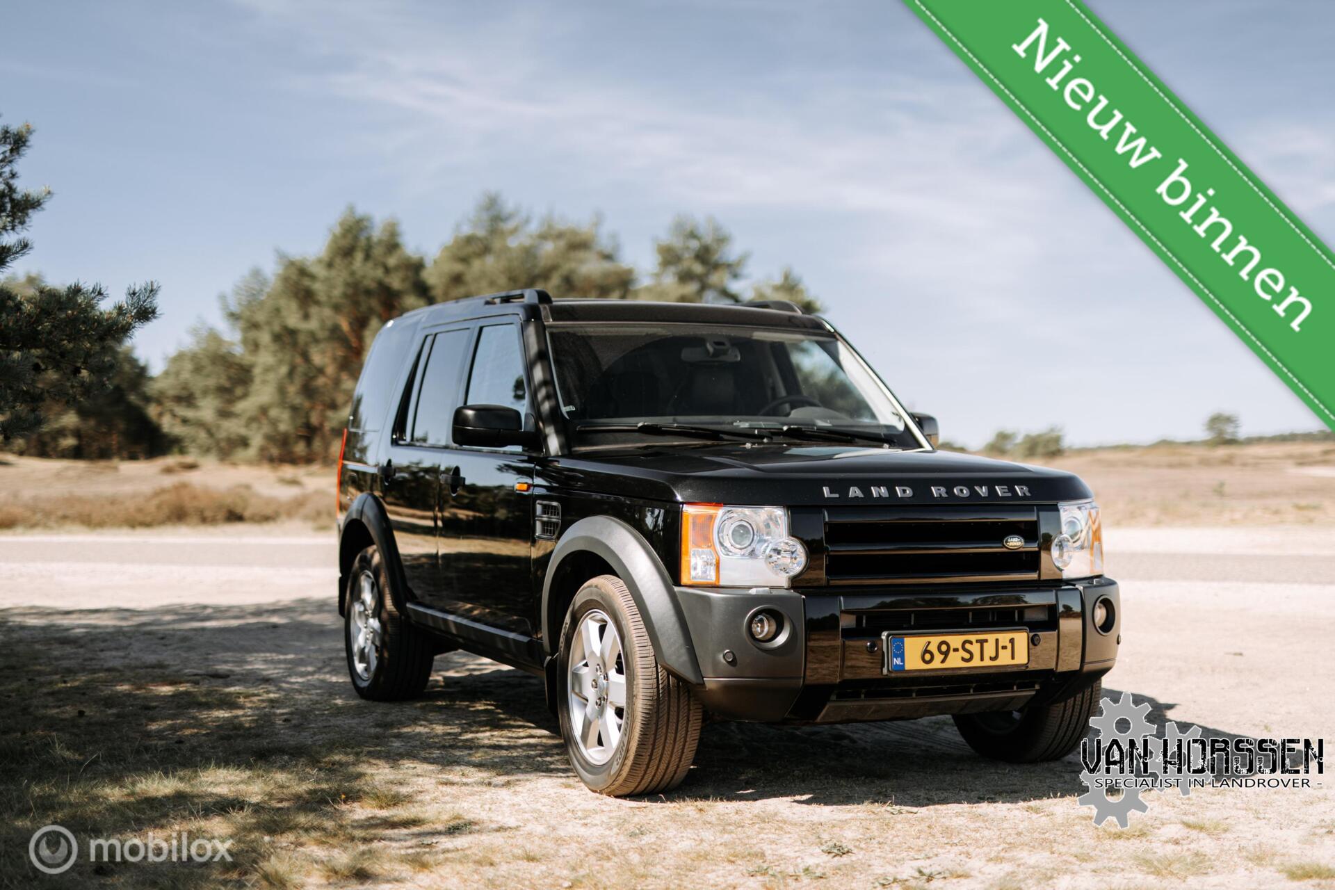 Land Rover Discovery 3 4.4 V8 HSE 7 persoons youngtimer 2005 - voorkant