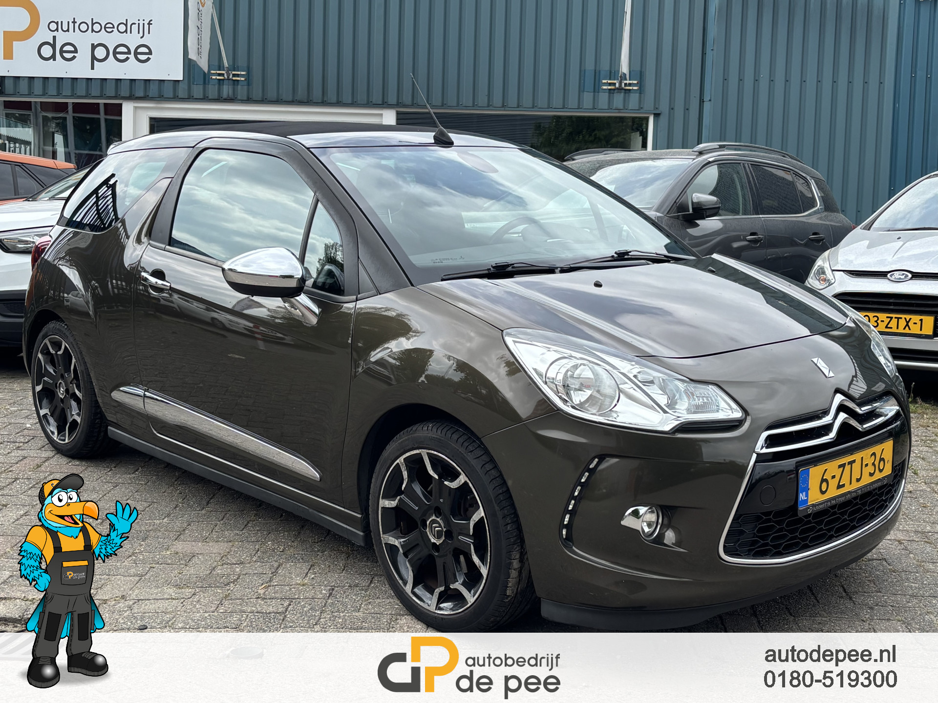 Citroen Ds3 Cabrio 1.6 THP Sport Chic 2013 - voorkant