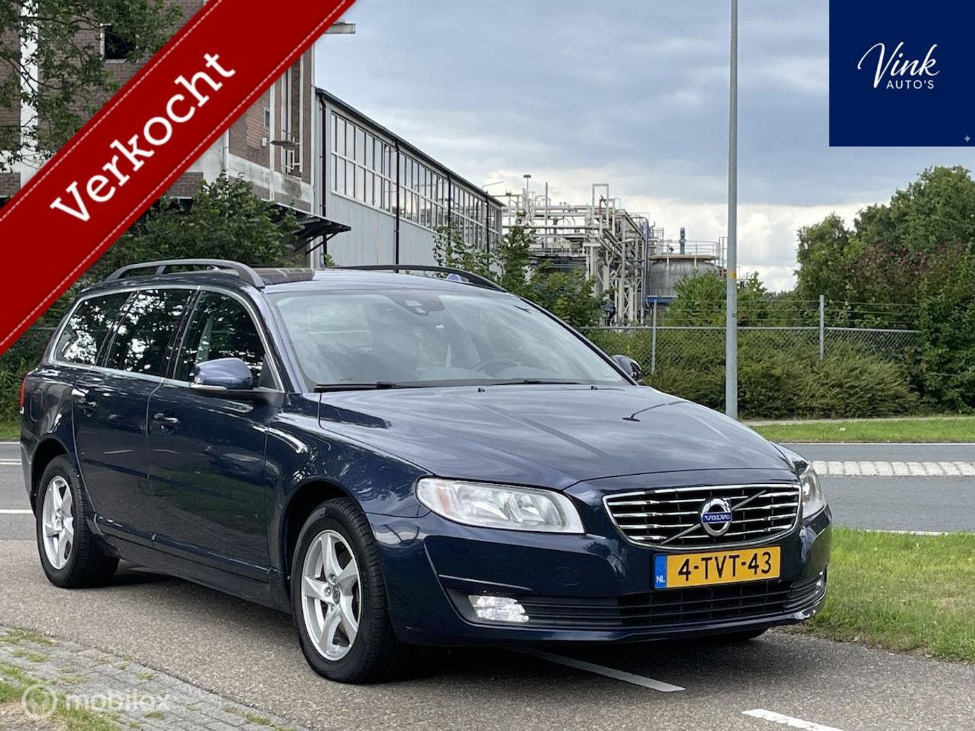Volvo V70 2.0 D4 Summum | 180 PK | NL&NAP | Navigatie | 2014 - voorkant