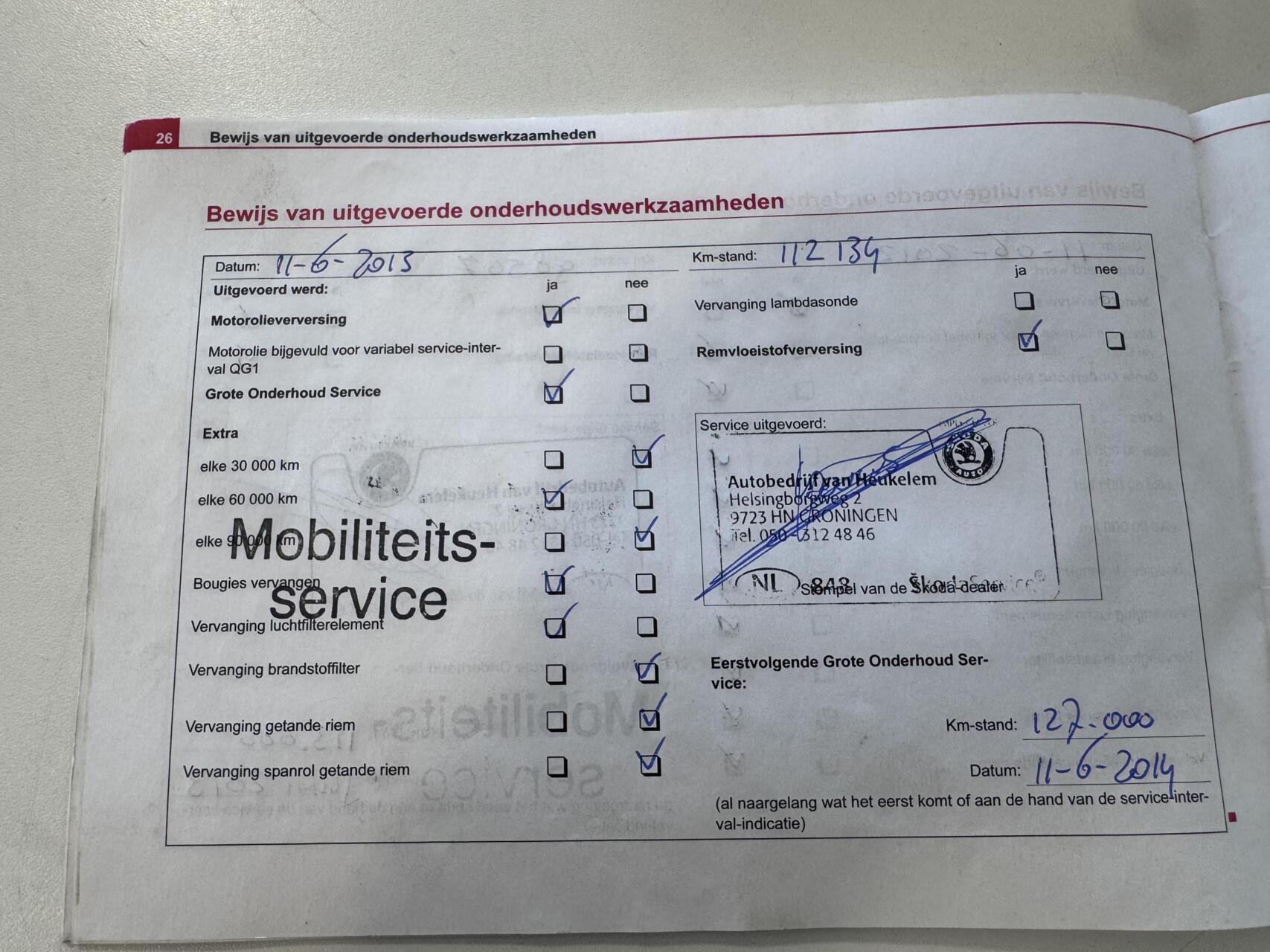 Foto van Skoda Fabia