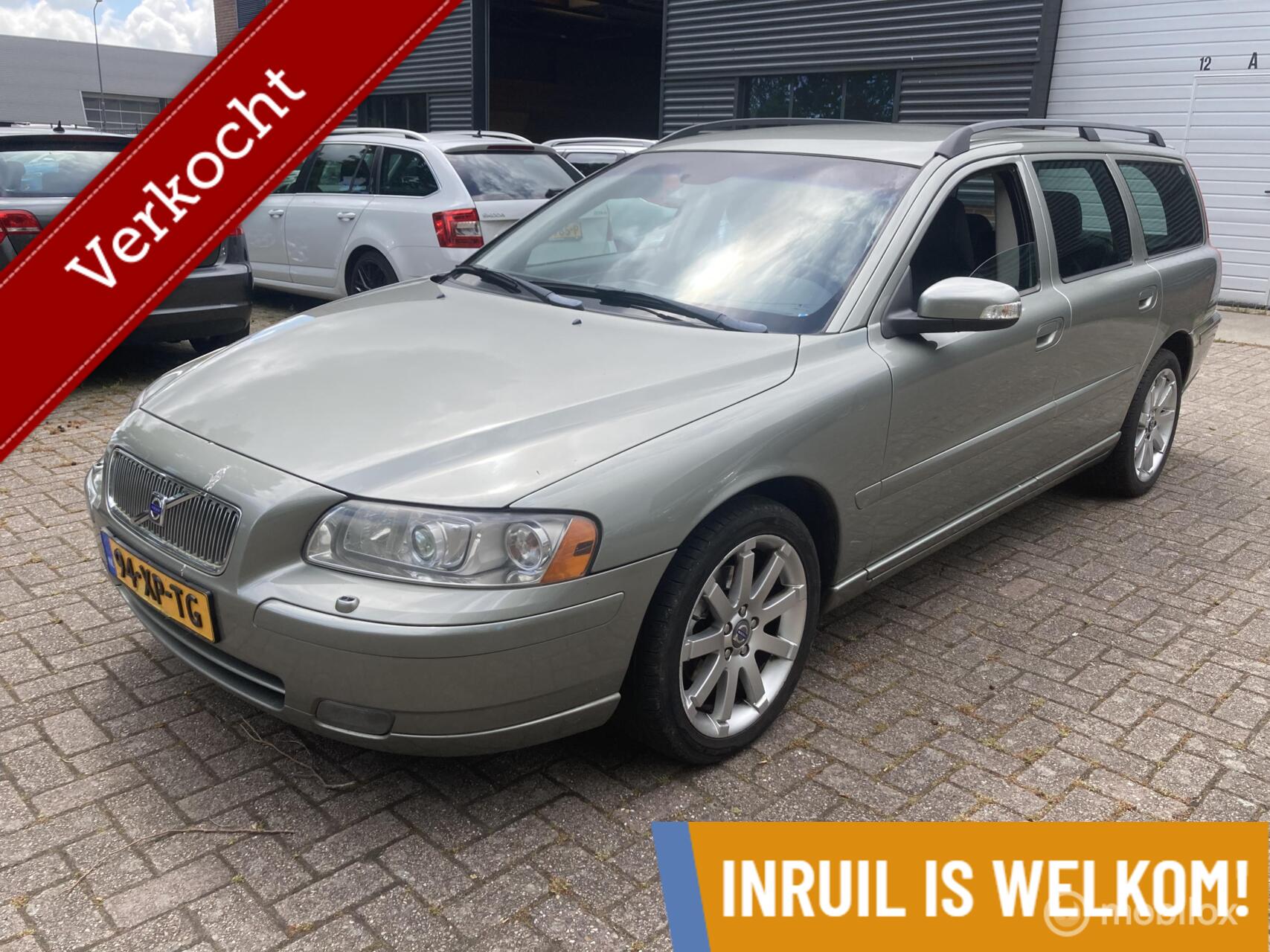 Volvo V70 2.4 Edition Sport// NIEUWE APK // 2007 - voorkant