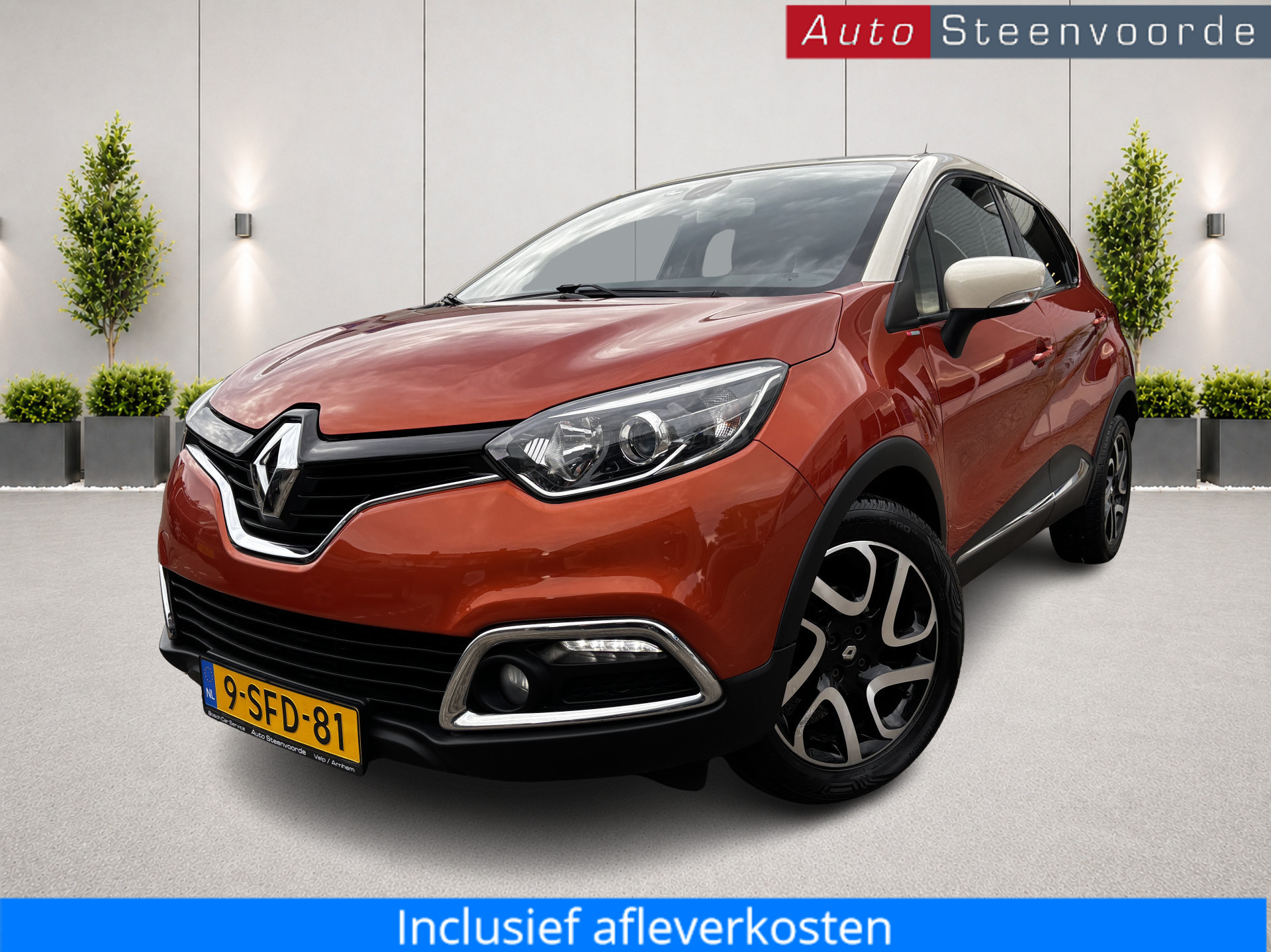 Renault Captur 0.9 TCe Dynamique * NAVI * TREKHAAK * NIEUWE APK 2013 - voorkant