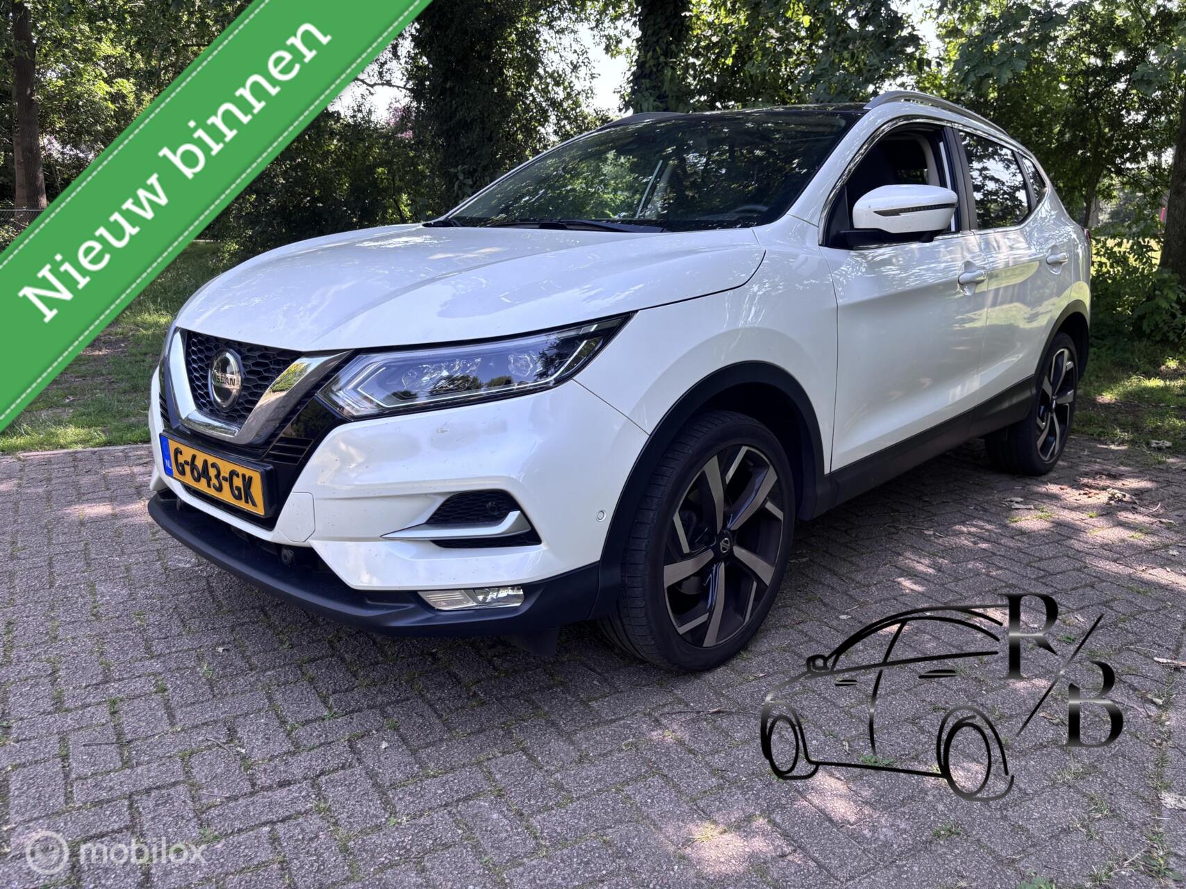 Nissan Nissan Qashqai 1.3 DIG-T Tekna EXPORTKOOPJE ZEER MOOIE AUTO 2019 - voorkant