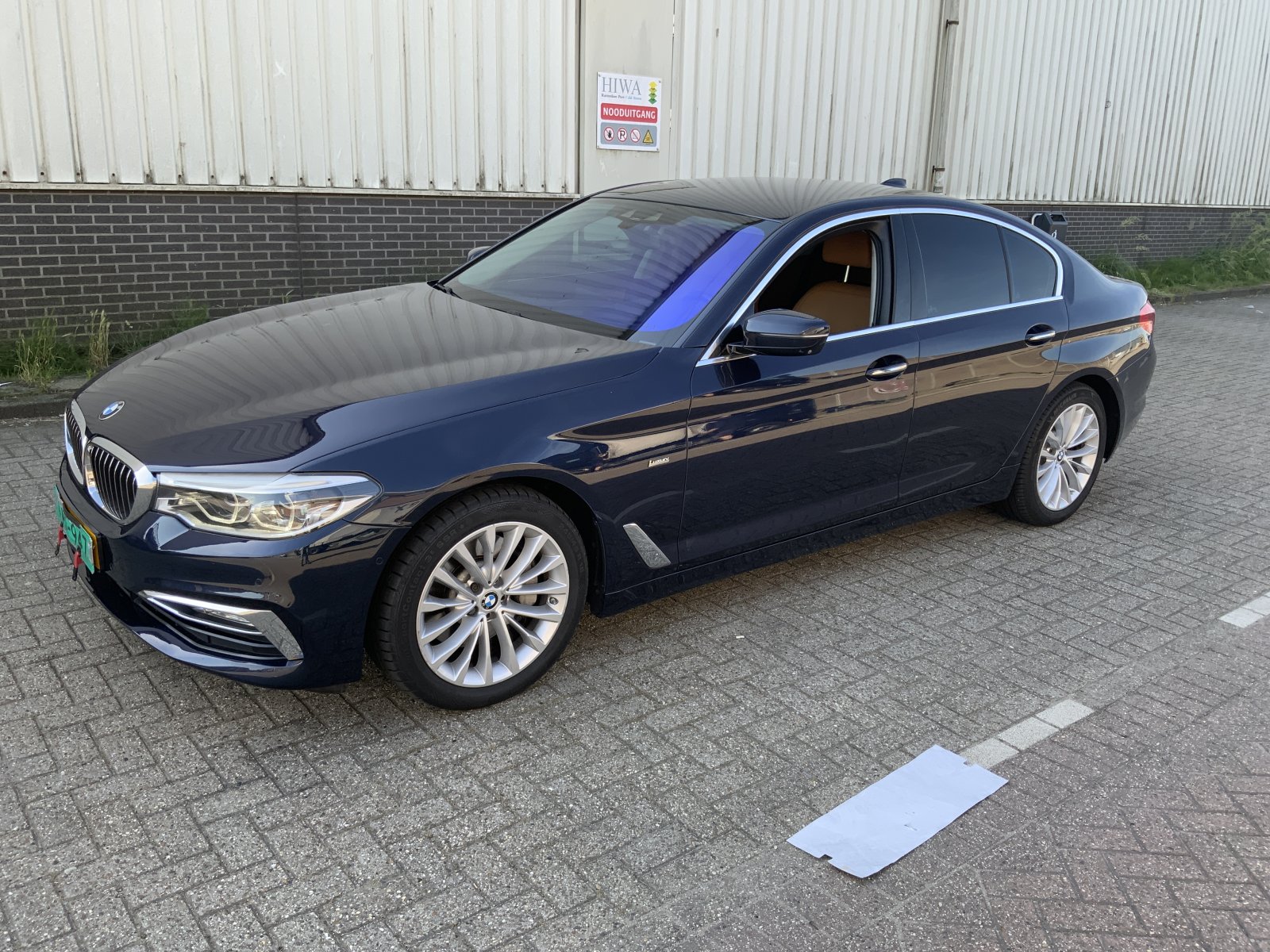 BMW 5-serie 530i High Exe 2017 - voorkant