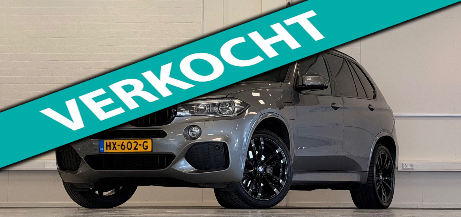 BMW X5 Xdrive40e XDrive40e iPerformance High Executive M Sportpakket 3e Eigenaar Trekhaak 2015 - voorkant