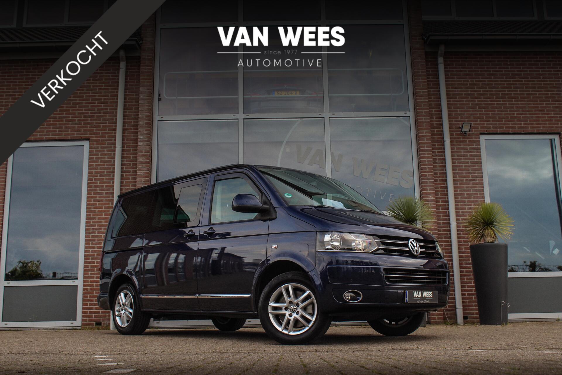 Volkswagen Multivan 2.0 TDI L1H1 Highline | Camperbus | DSG | Stoelverwarming | Cruise control | Trekhaak | 17 inch | Sportstuur | Parkeersensoren | Leer | Navi 2011 - voorkant
