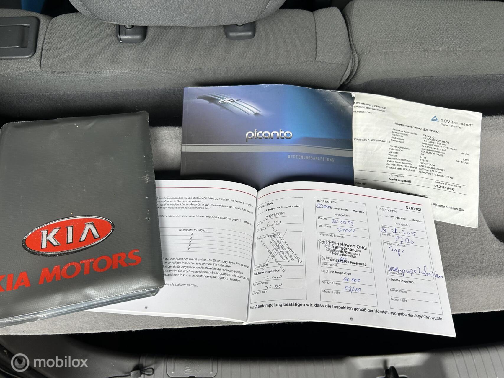 Foto van Kia Picanto