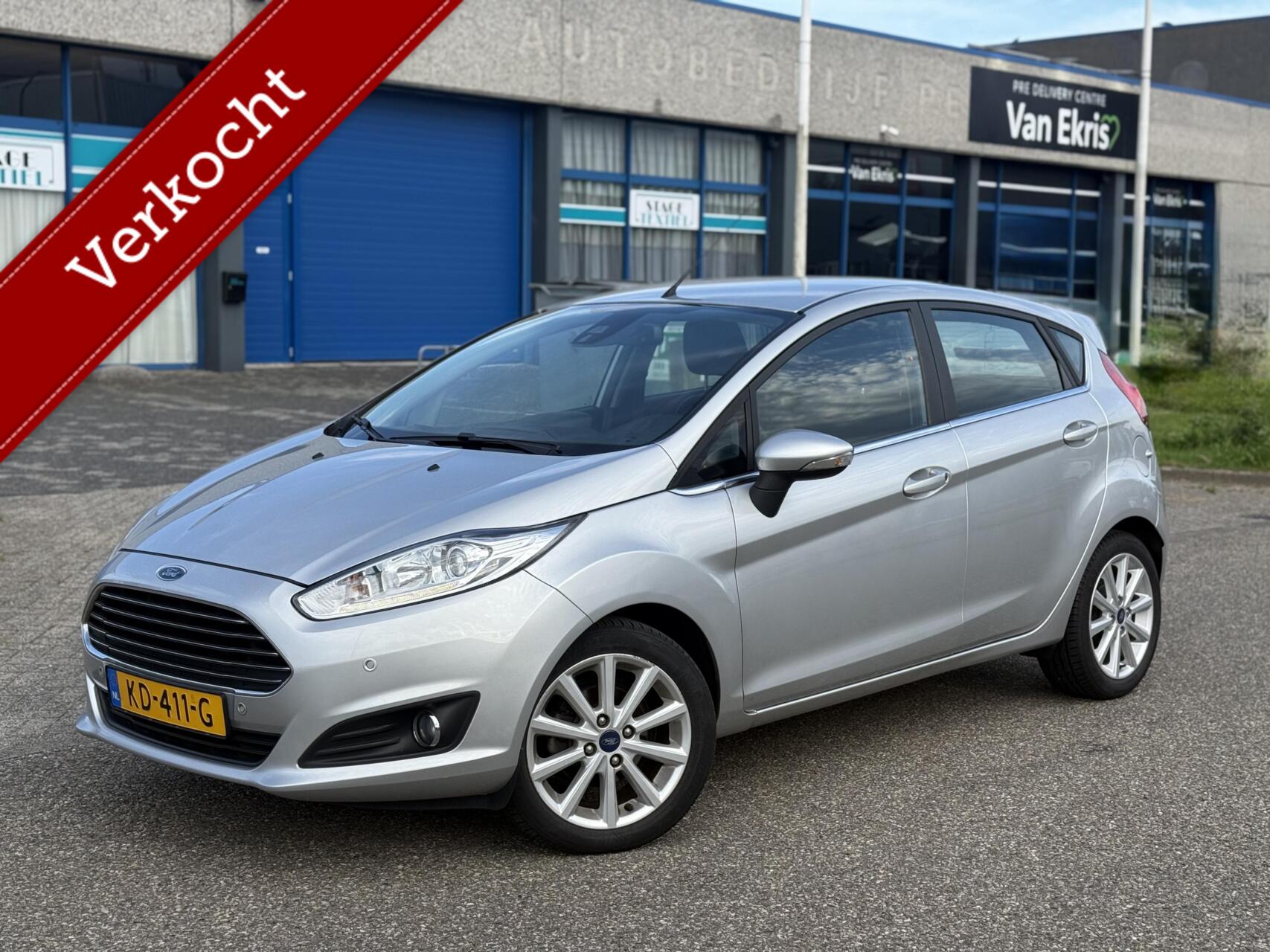 Ford Fiesta 1.0 Titanium 2016 5-DRS Airco/Navi/Cruise/Sensor 2016 - voorkant