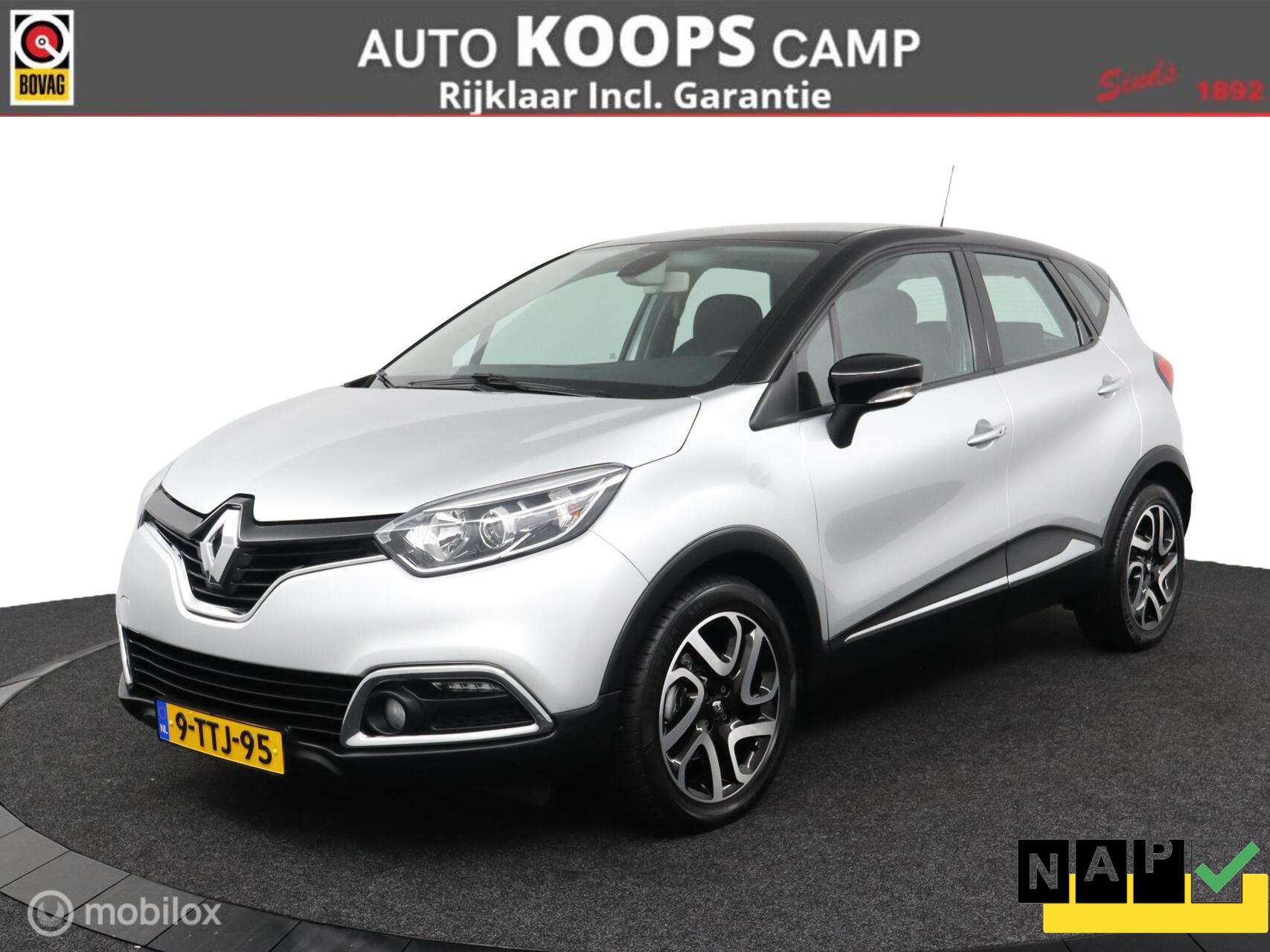 Renault Captur 1.2 TCe Dynamique  | Camera | Automaat |Clima | Navi | All Seasons | NL auto | Dealer-staat | 2014 - voorkant