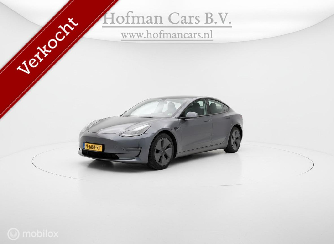 Tesla Model 3 Long Range Dual Motor AWD Facelift - SOH 93% – 12/2021 – 89.000 km 2021 - voorkant