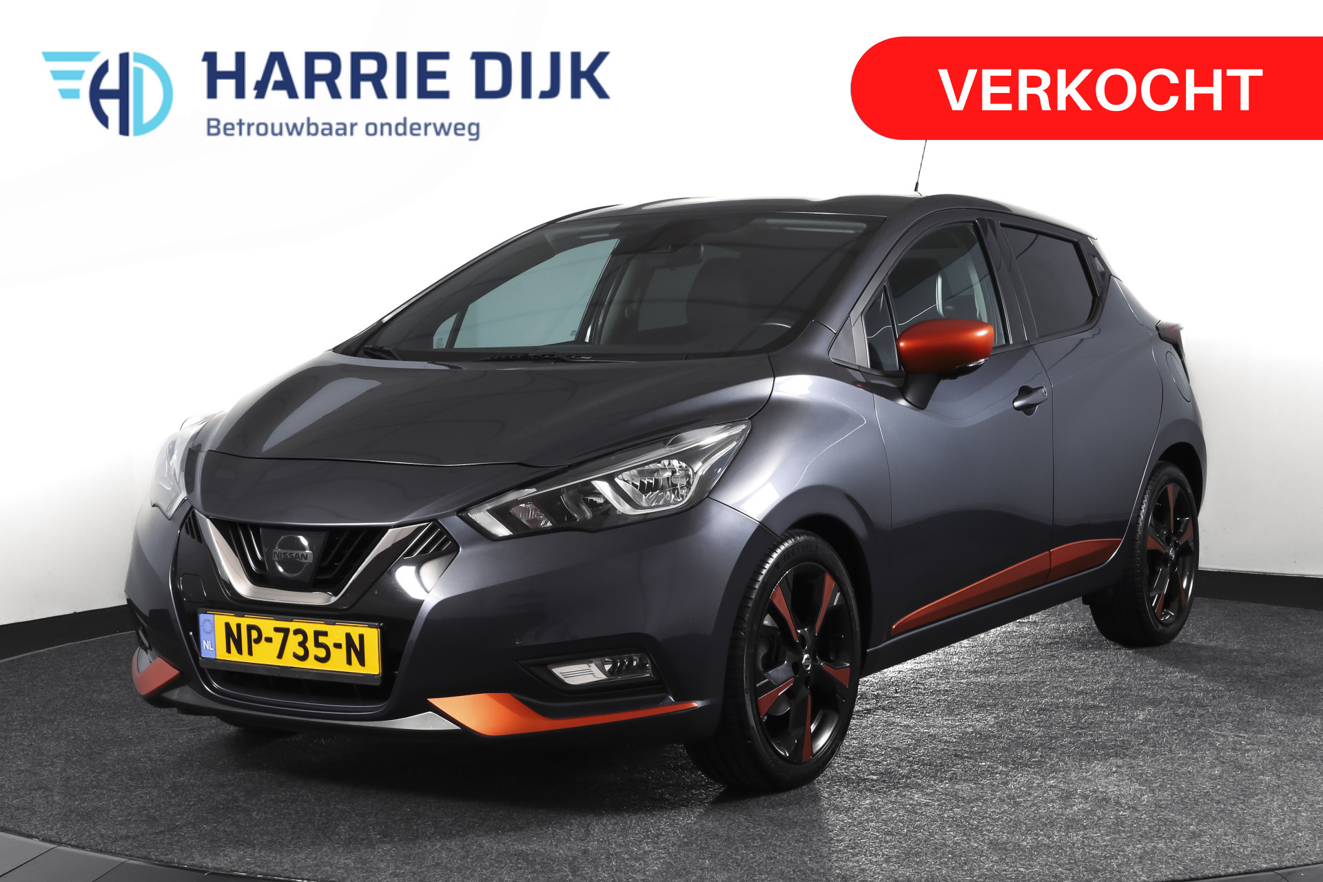 Nissan Nissan Micra 0.9 IG-T Tekna 90 PK Org. NL 2017 - voorkant