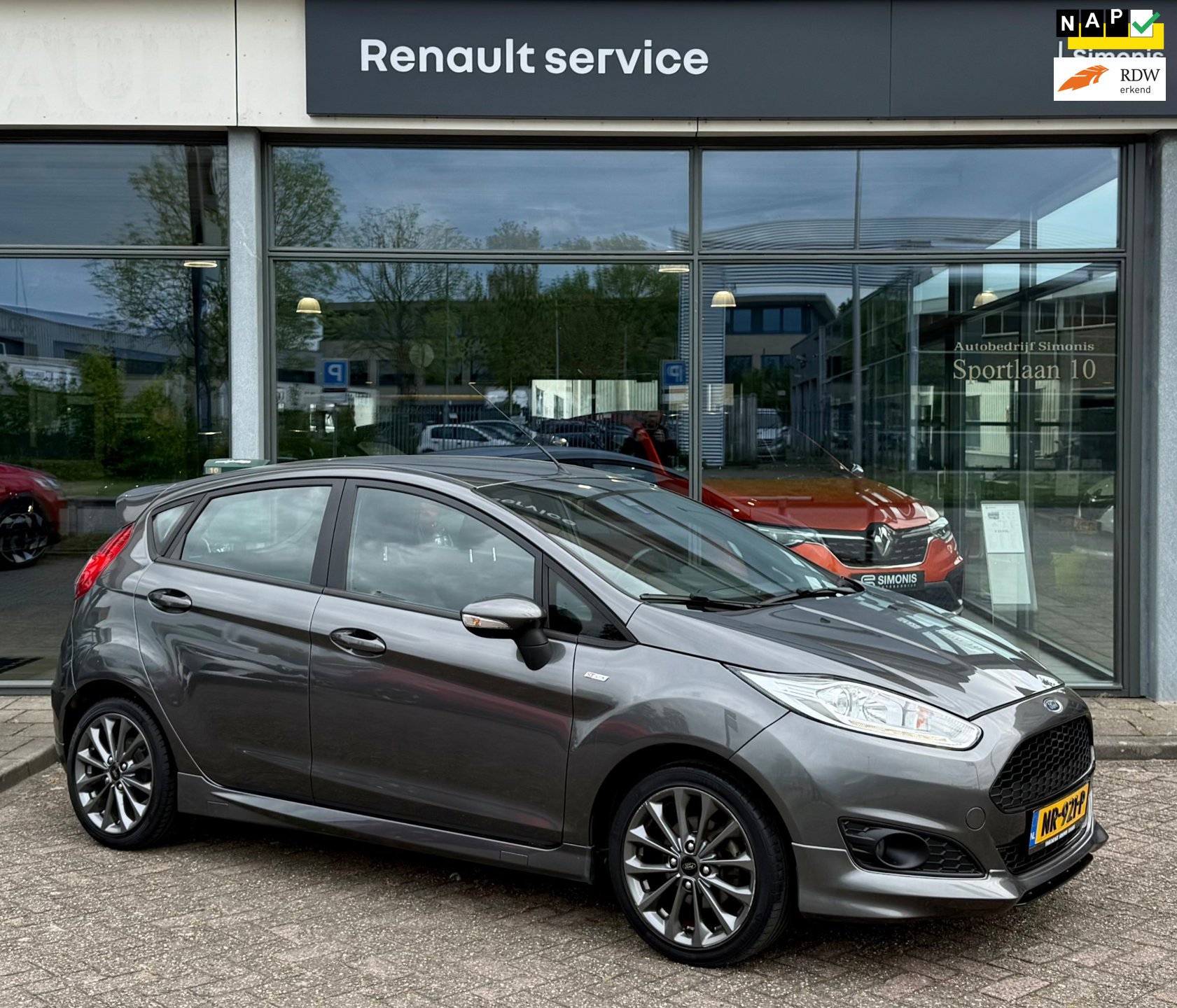 Ford Fiesta 1.0 EcoBoost ST Line 2017 - voorkant