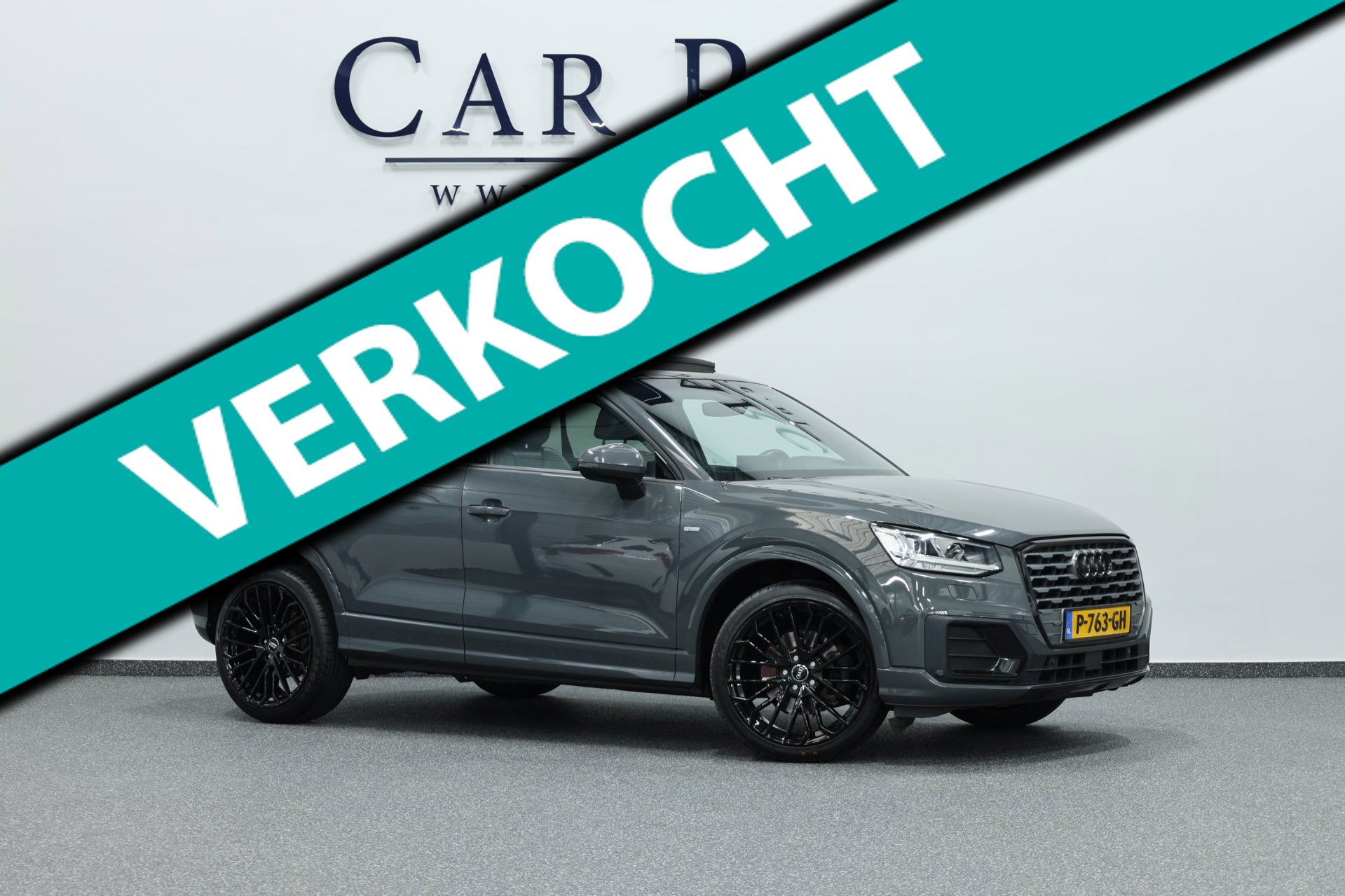 Audi Q2 1.4 TFSI CoD S-line LED/PANO/LEER+S.VERWARMING/19" LMV/CAM/ACC/ECC/12 MND GARANTIE! 2017 - voorkant