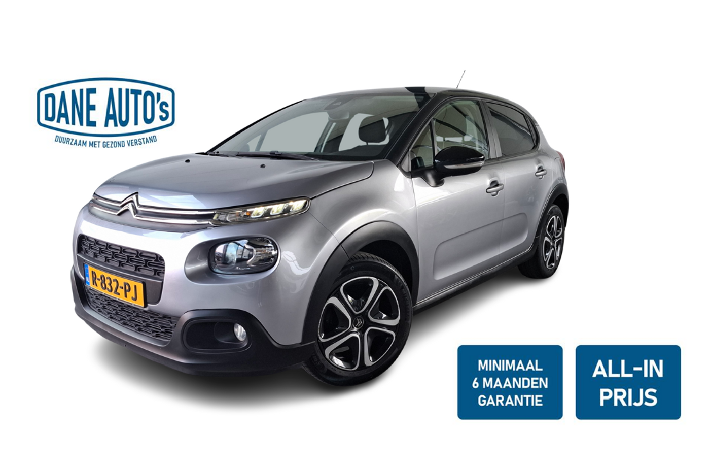 Citroen C3 1.2 PureTech AUTOMAAT | PARK. SENSOR | CARPLAY | NAVI - RIJKLAARPRIJS 2019 - voorkant