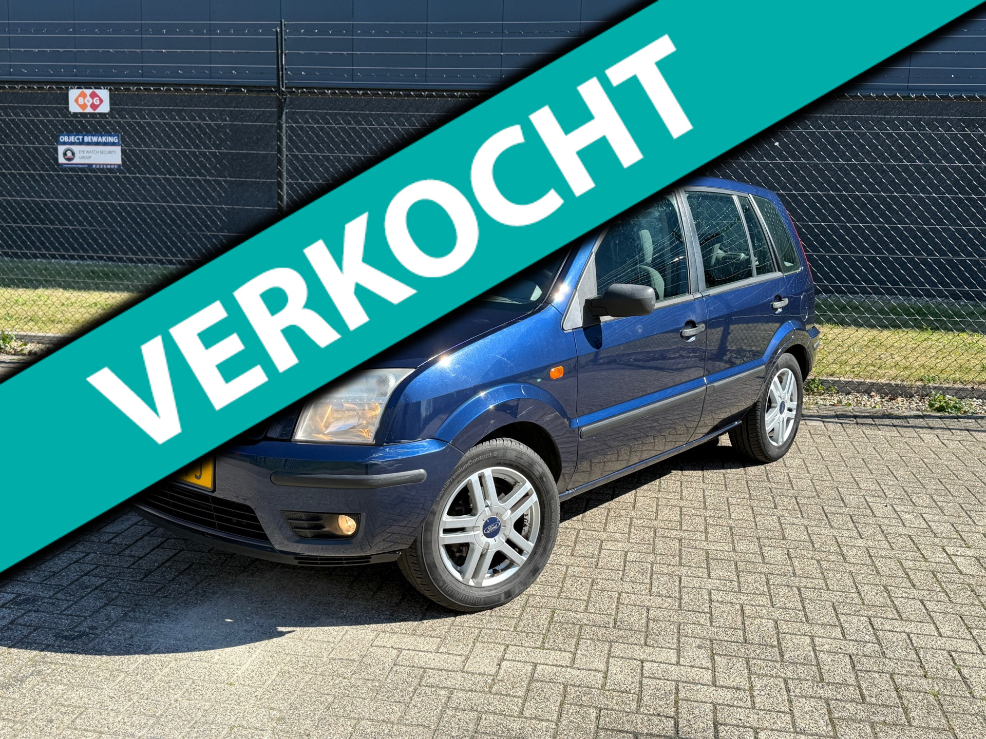 Ford Fusion 1.6-16V |Airco| |Nieuwe APK| 2003 - voorkant