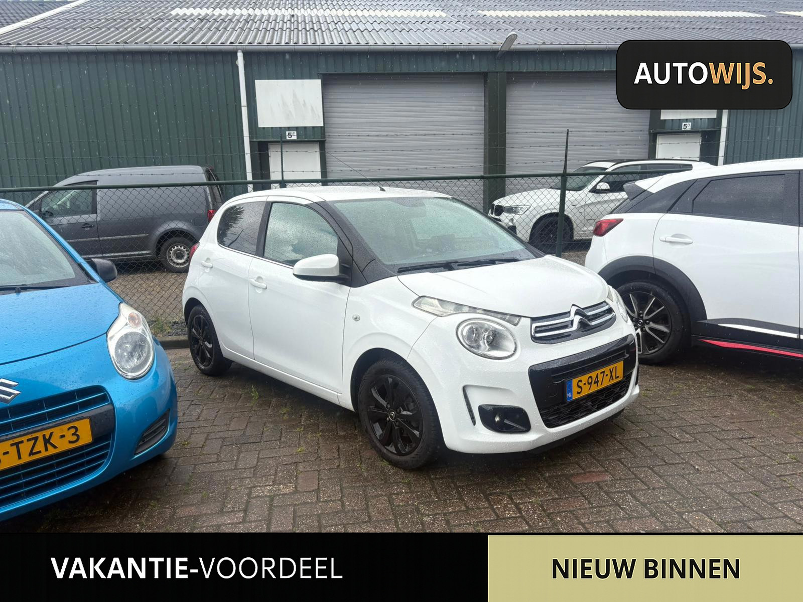 Citroen Citroen C1 1.2 PureTech Airscape Shine|NAVI|XENON|LM-VELG|5-DEU 2017 - voorkant