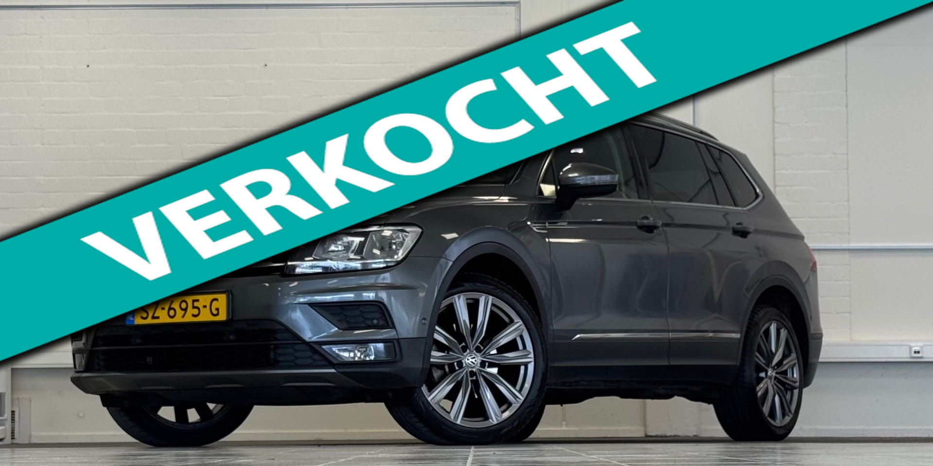 Volkswagen Tiguan 1.4 TSI Comfortline Business 7p. Camera Trekhaak Navi 2018 - voorkant