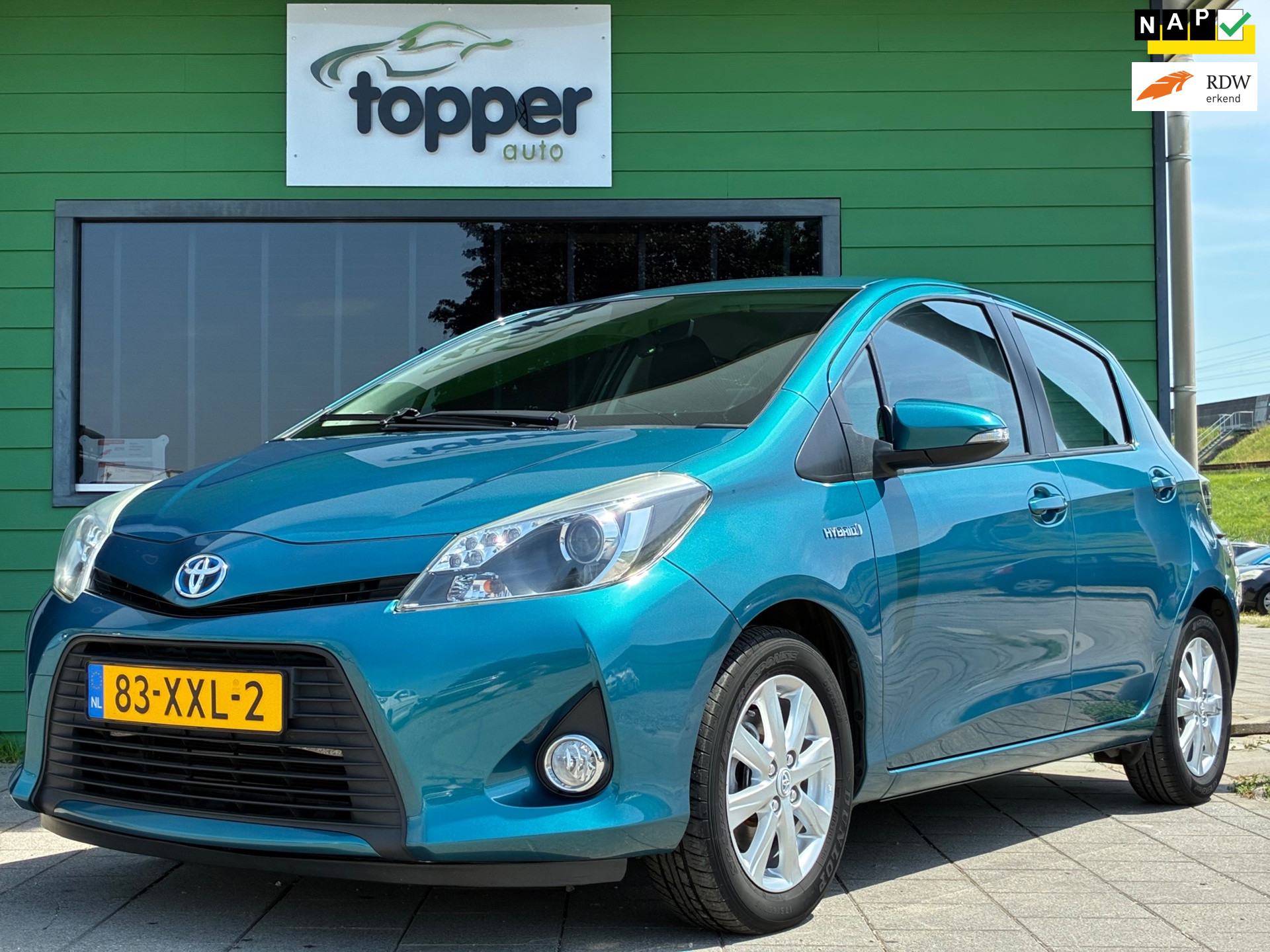 Toyota Toyota Yaris Hybrid 1.5 Full Hybrid Aspiration|2e Eigenaar|Camera|Navigatie|ClimateControl|CruiseControl 2012 - voorkant