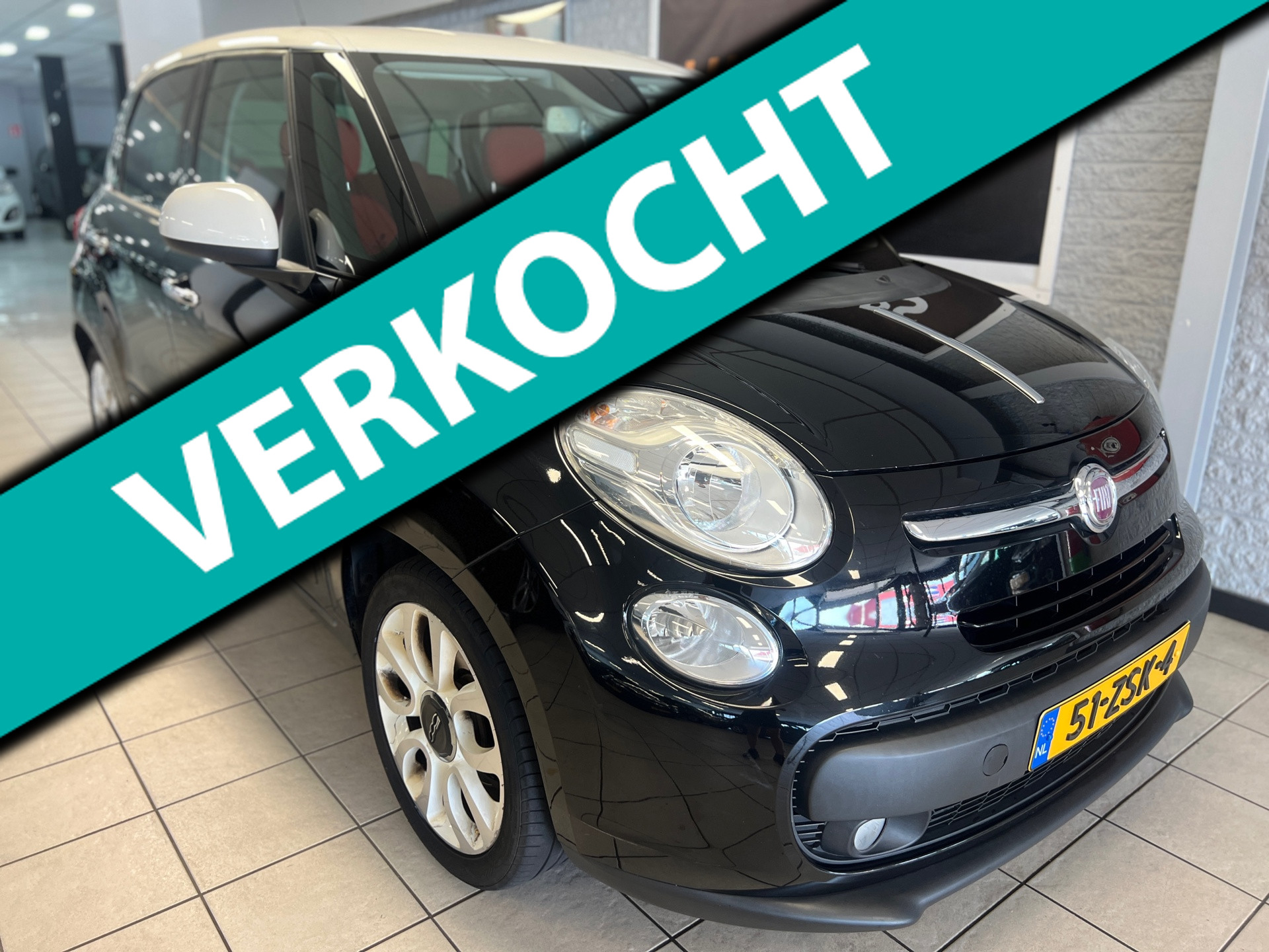 Fiat 500 L 0.9 TwinAir Easy | Cruise | Navi | PDC | Airco | 2013 - voorkant