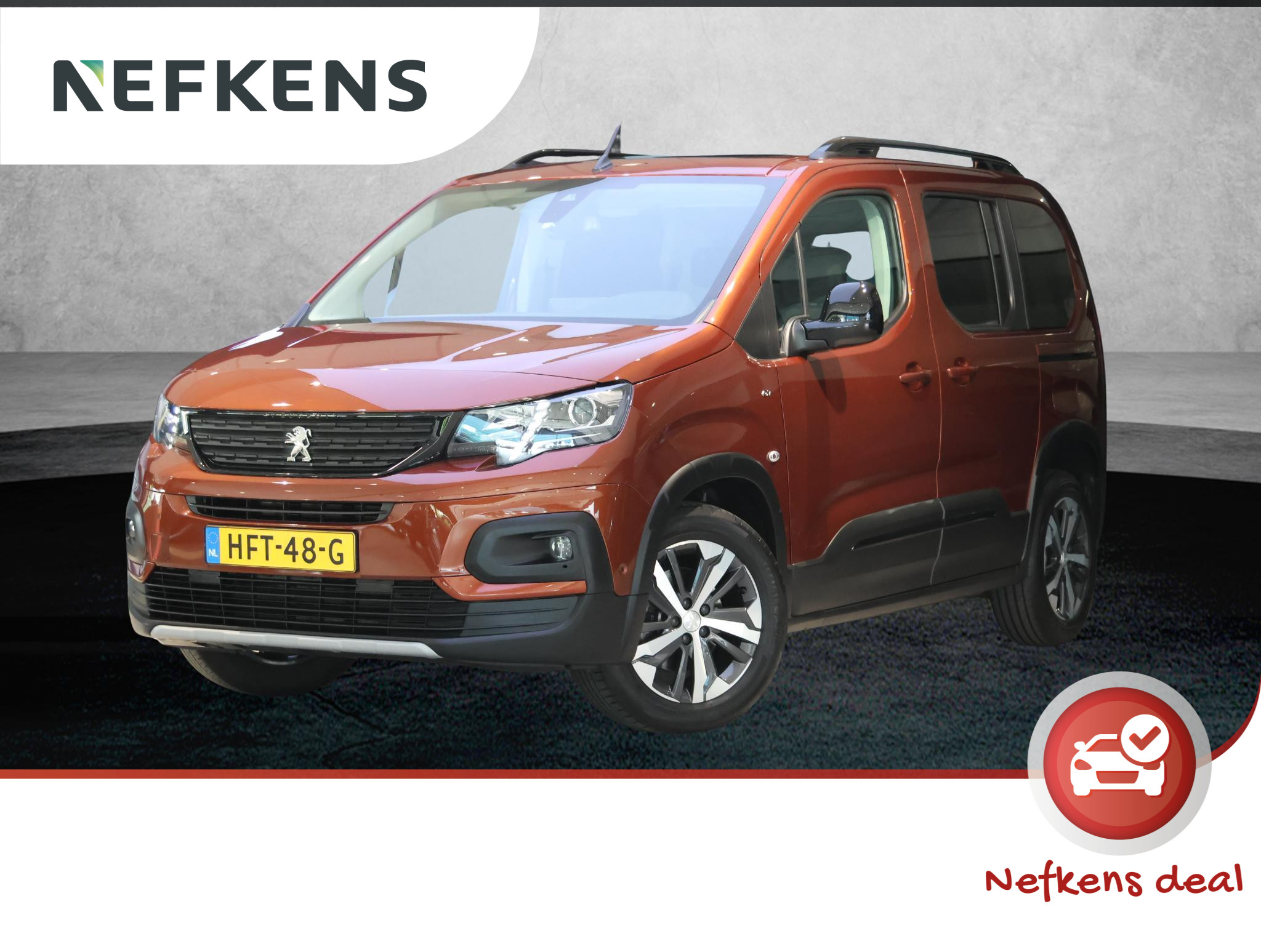 Peugeot Rifter MPV GT 130 pk Automaat 2022 - voorkant